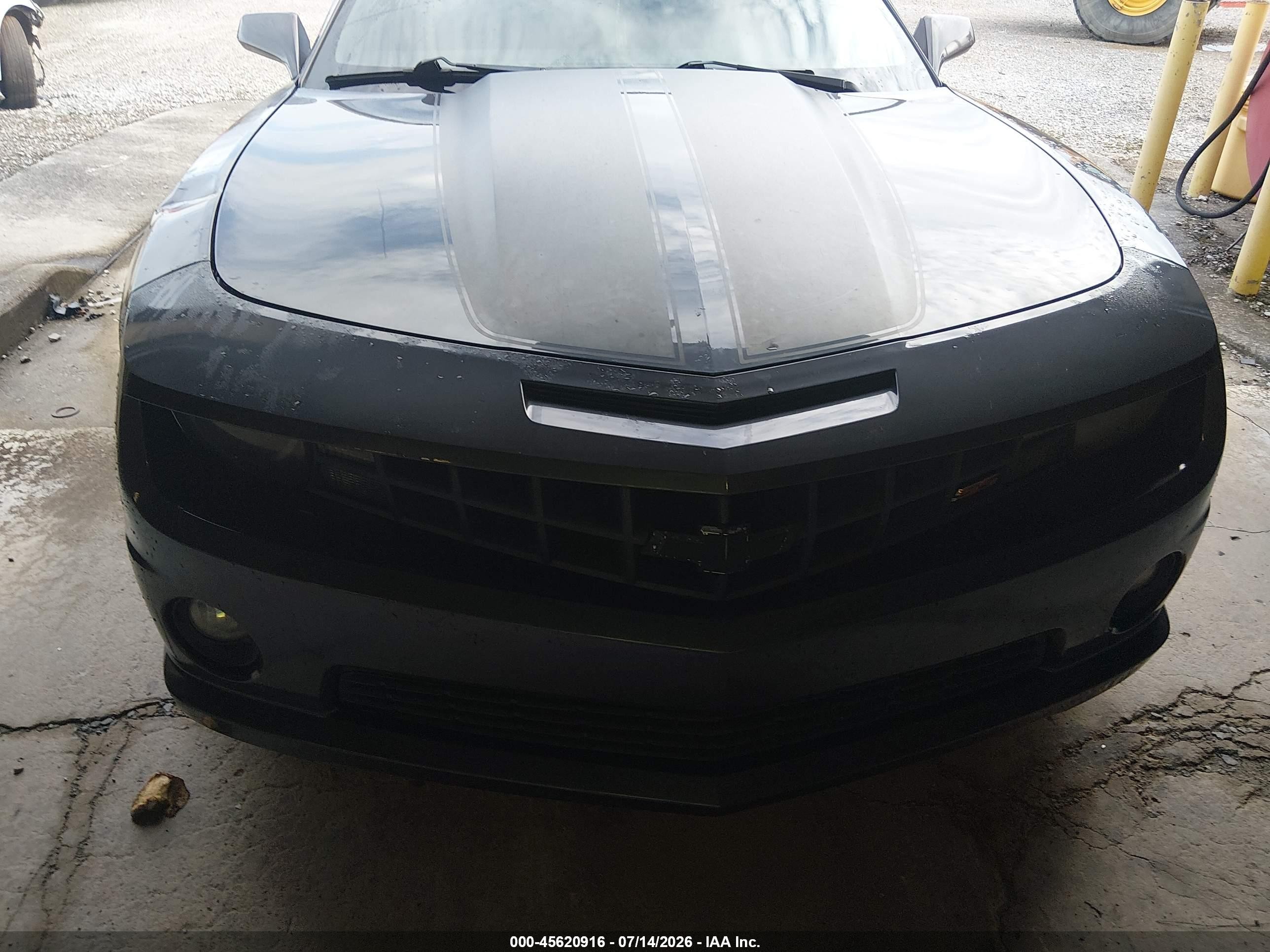 2011 Chevrolet Camaro 2ss Black vin: 2G1FK3DJ8B9162579