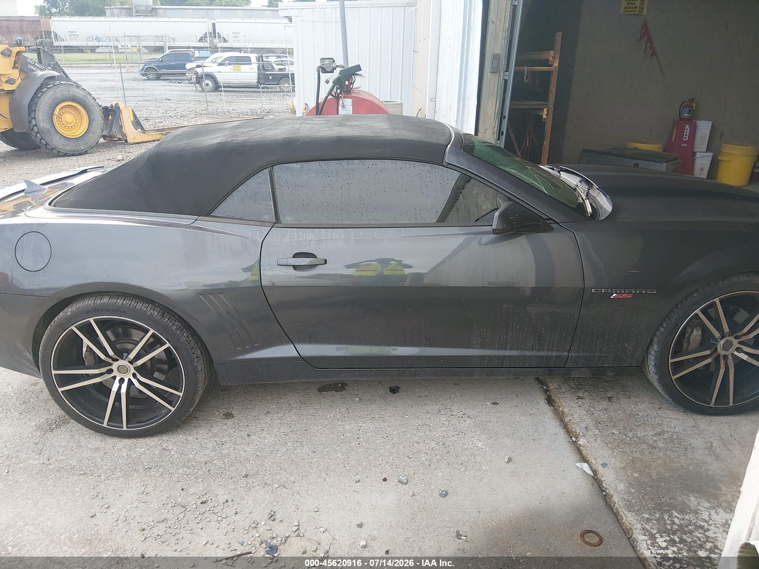 2011 Chevrolet Camaro 2ss Black vin: 2G1FK3DJ8B9162579