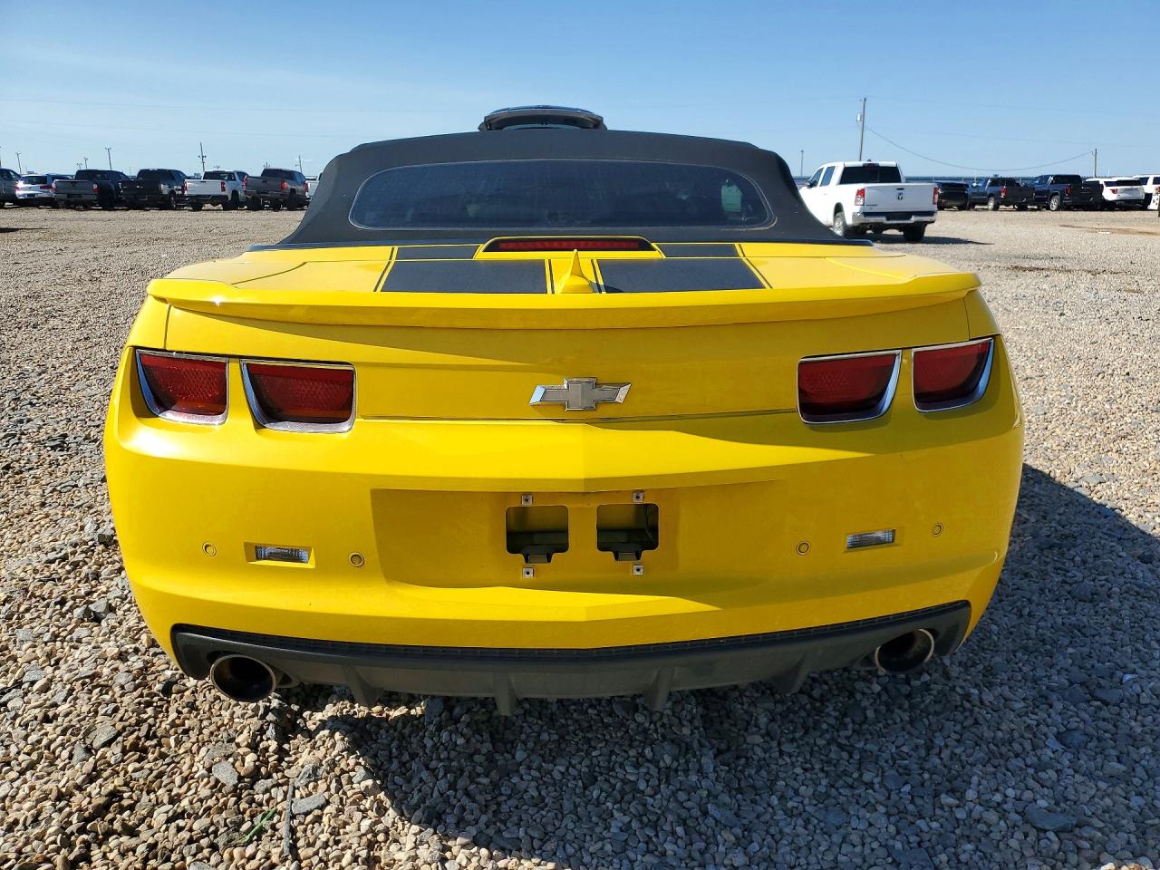 2011 Chevrolet Camaro 2ss Желтый vin: 2G1FK3DJ8B9206841
