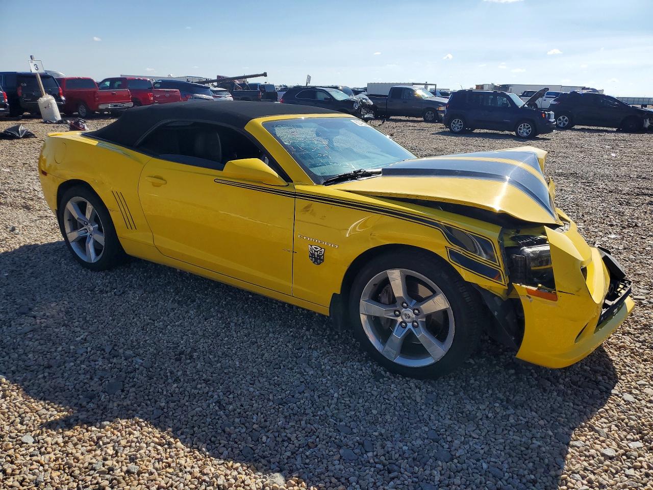 2011 Chevrolet Camaro 2ss Желтый vin: 2G1FK3DJ8B9206841