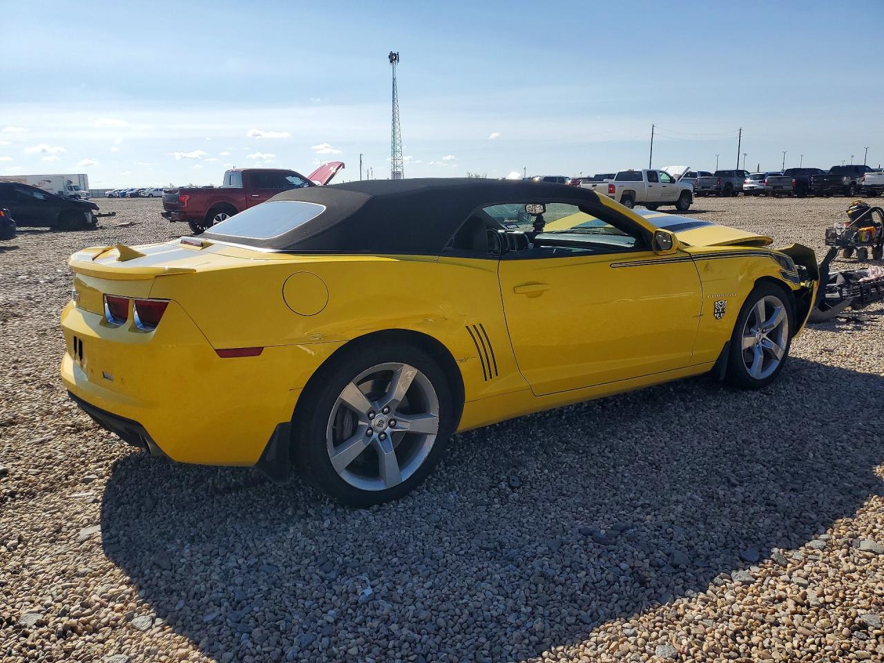 2011 Chevrolet Camaro 2ss Желтый vin: 2G1FK3DJ8B9206841