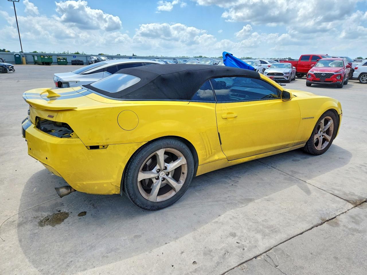 2014 Chevrolet Camaro 2ss Yellow vin: 2G1FK3DJ8E9295069