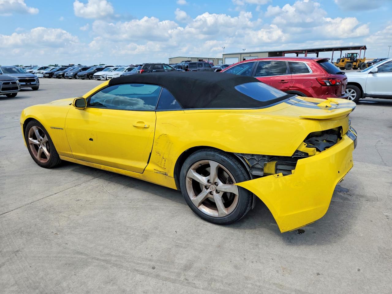 2014 Chevrolet Camaro 2ss Yellow vin: 2G1FK3DJ8E9295069