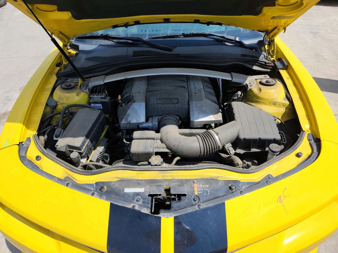 2014 Chevrolet Camaro 2ss Yellow vin: 2G1FK3DJ8E9295069