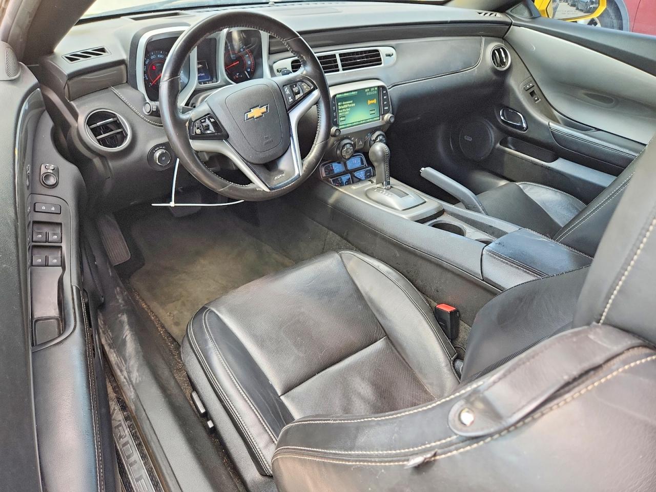 2014 Chevrolet Camaro 2ss Yellow vin: 2G1FK3DJ8E9295069