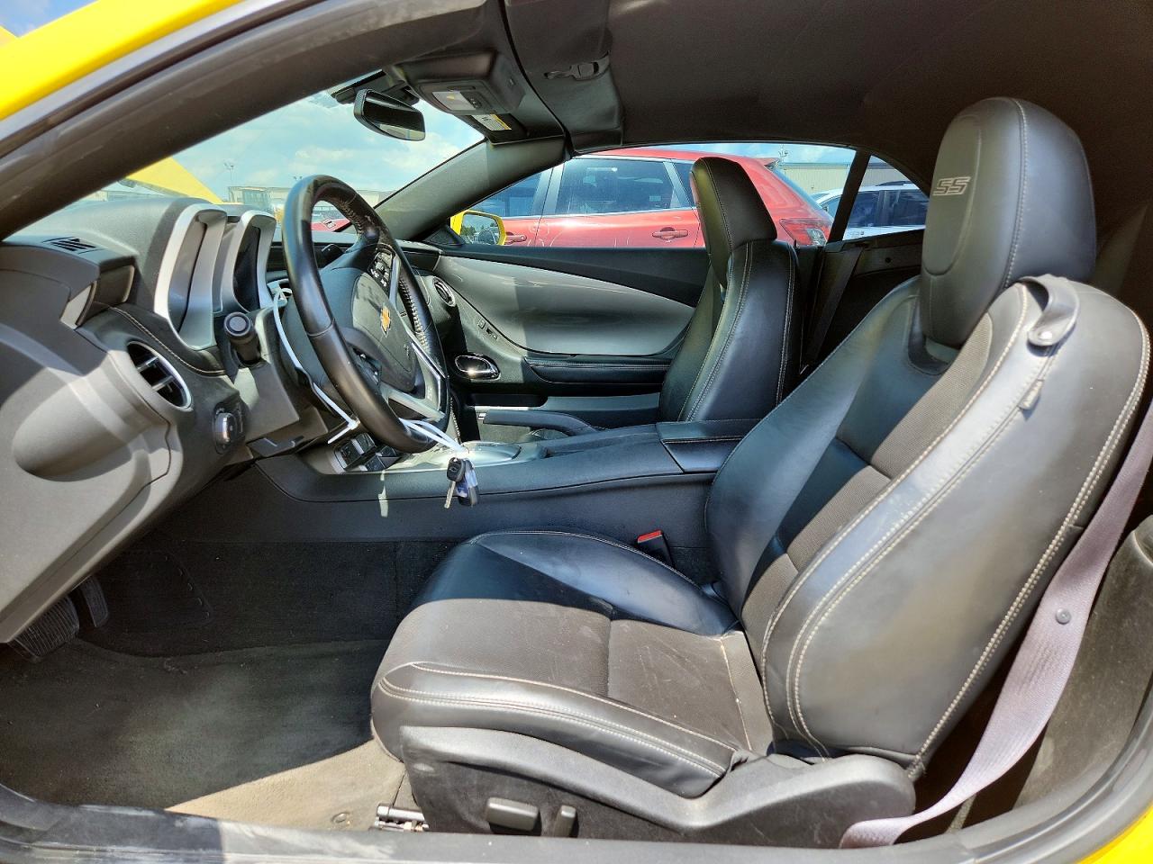 2014 Chevrolet Camaro 2ss Yellow vin: 2G1FK3DJ8E9295069
