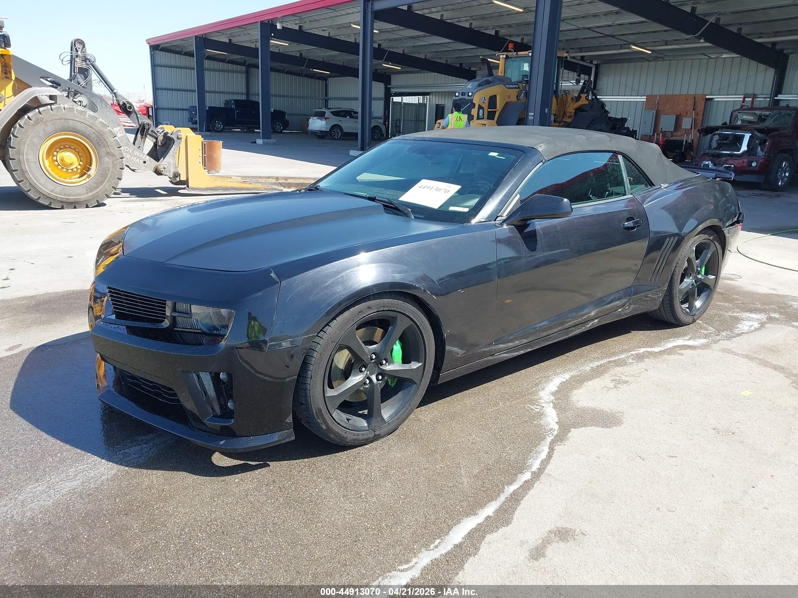 2015 Chevrolet Camaro 2ss Black vin: 2G1FK3DJ8F9204884