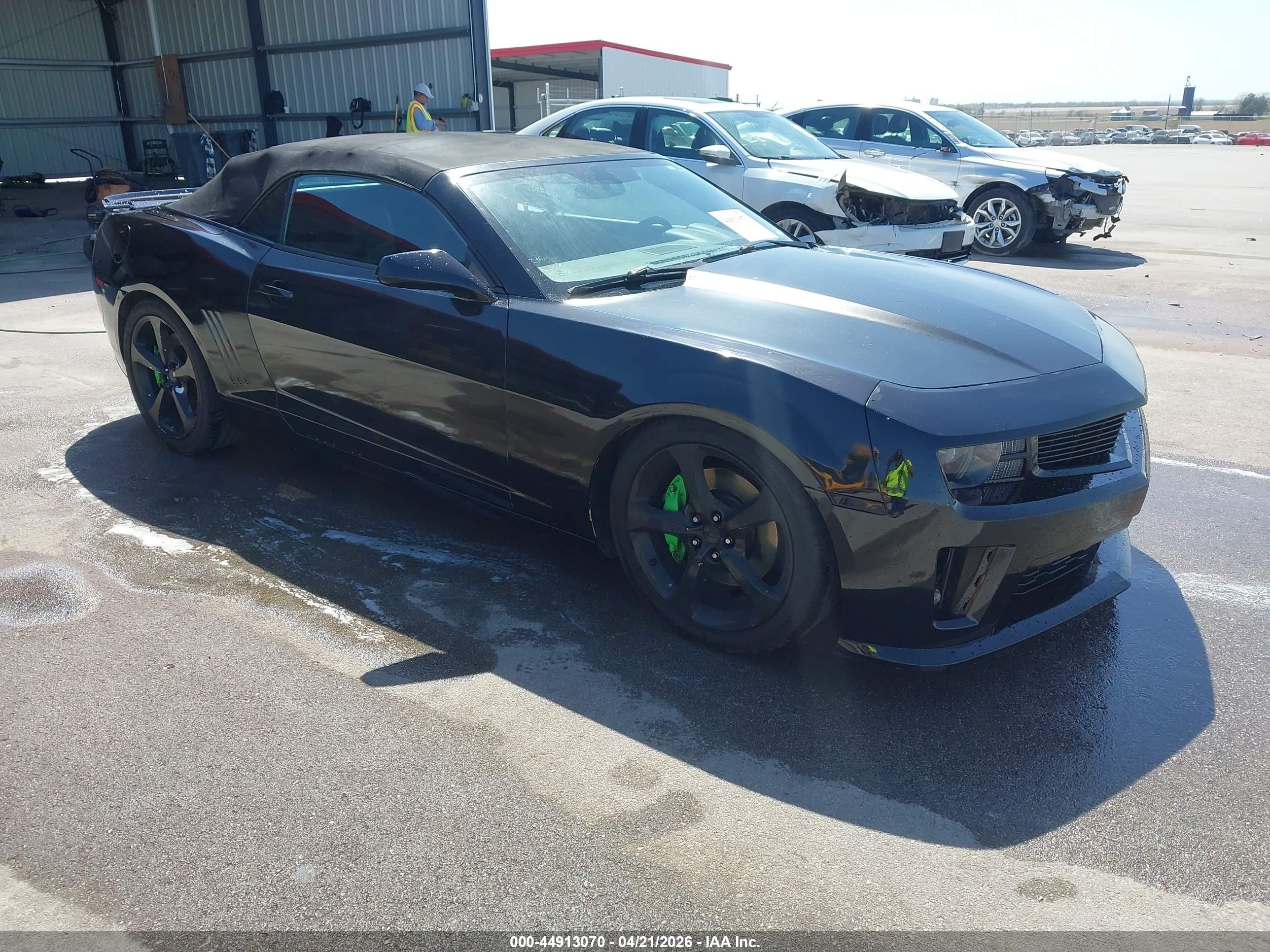 2015 Chevrolet Camaro 2ss Black vin: 2G1FK3DJ8F9204884