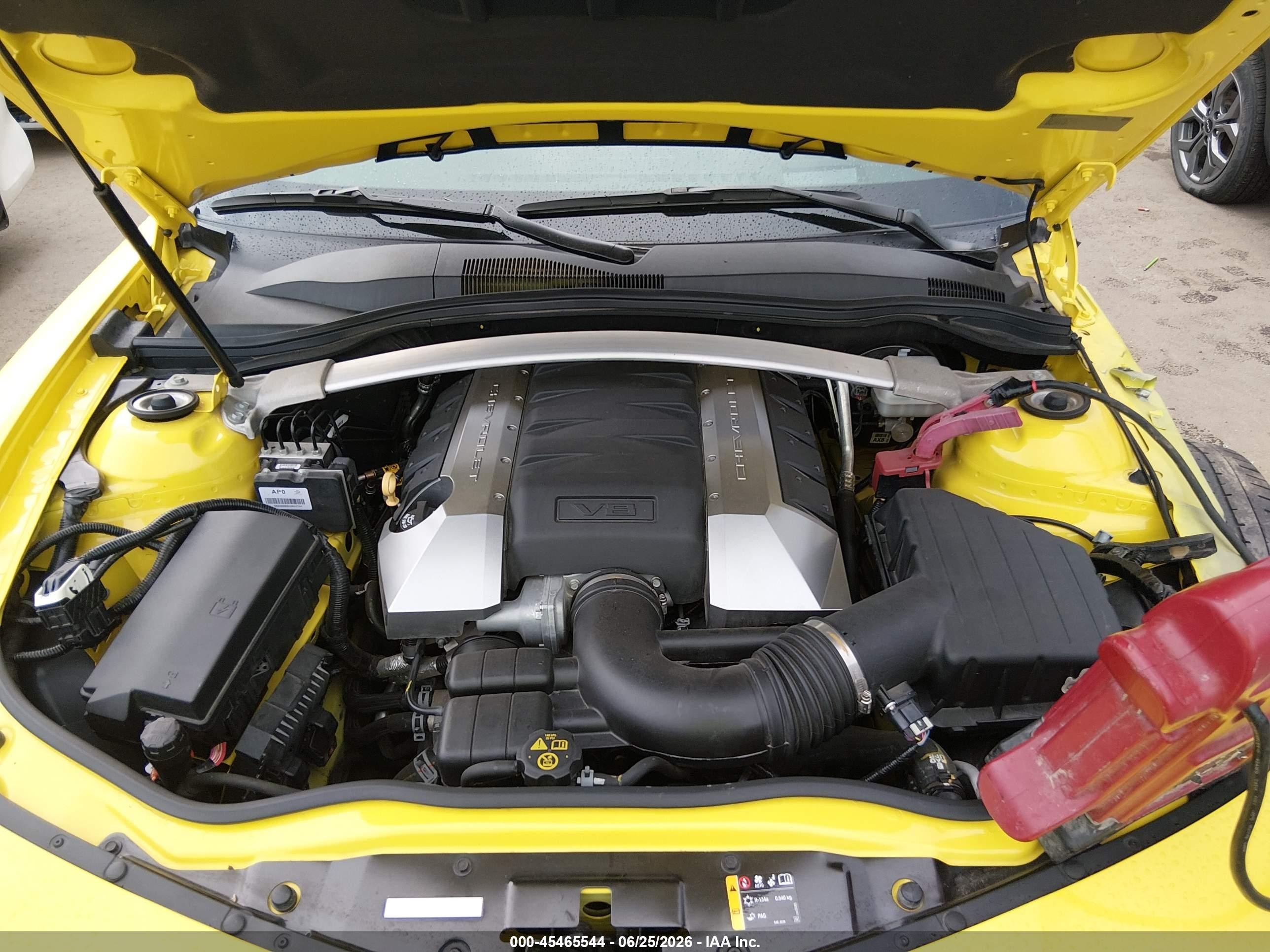 2015 Chevrolet Camaro 2ss Yellow vin: 2G1FK3DJ8F9254412