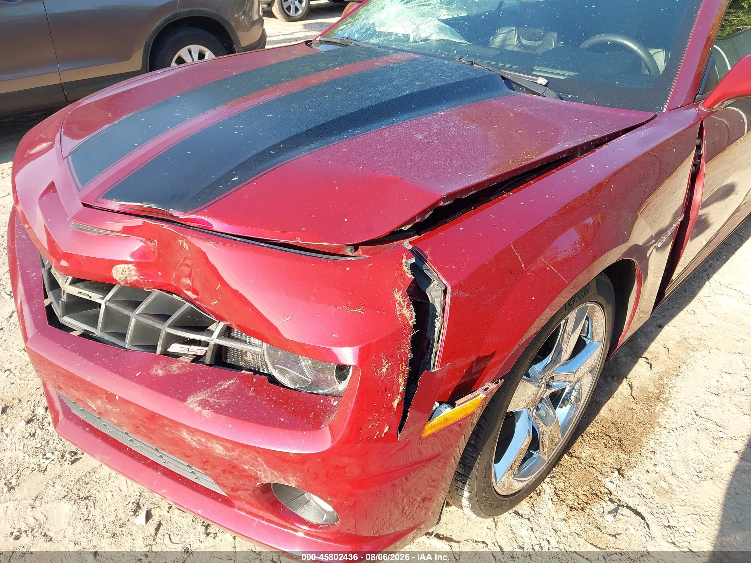 2011 Chevrolet Camaro 2ss Красный vin: 2G1FK3DJXB9154807