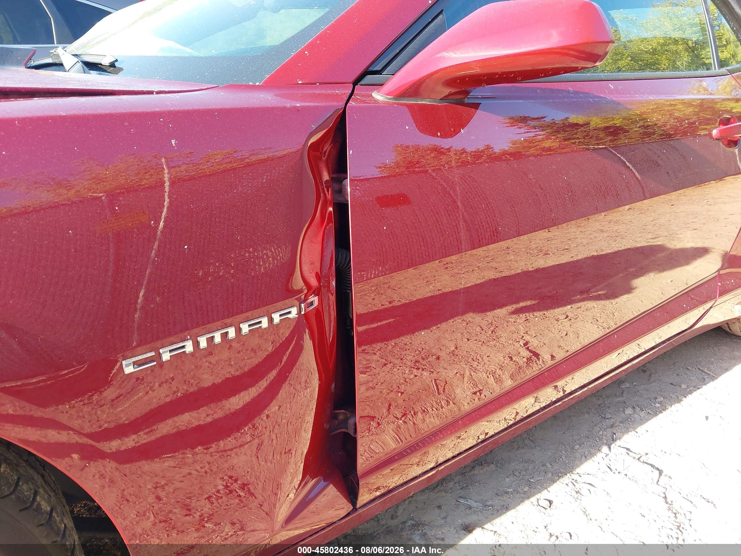2011 Chevrolet Camaro 2ss Красный vin: 2G1FK3DJXB9154807
