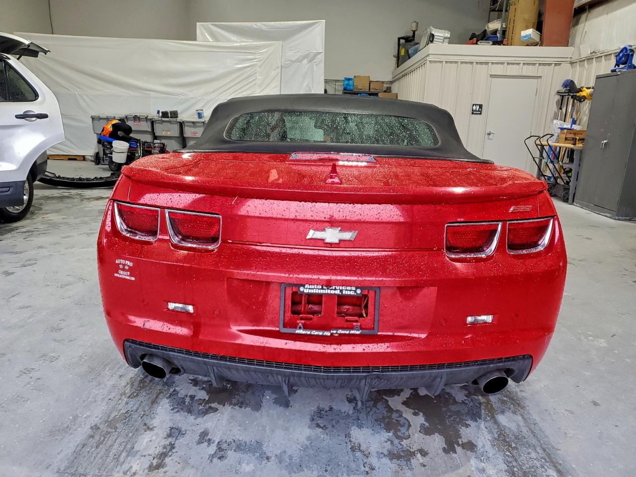 2012 Chevrolet Camaro 2ss Red vin: 2G1FK3DJXC9102806