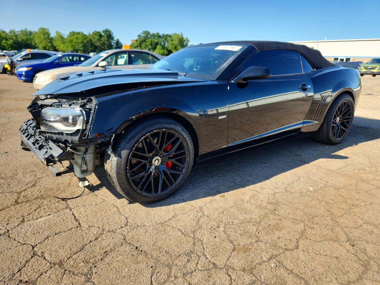 2015 Chevrolet Camaro 2ss Black vin: 2G1FK3DJXF9108853