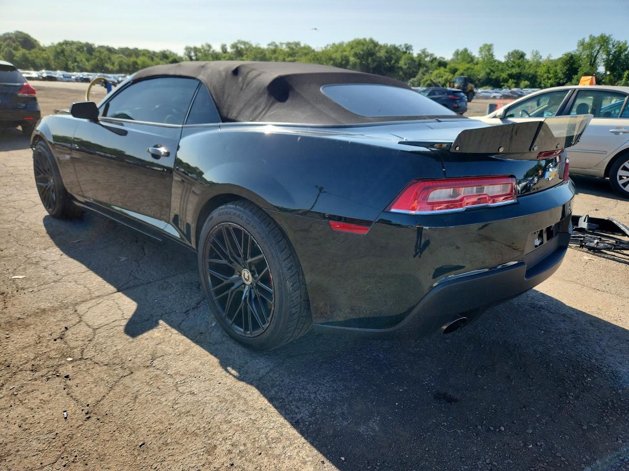 2015 Chevrolet Camaro 2ss Black vin: 2G1FK3DJXF9108853