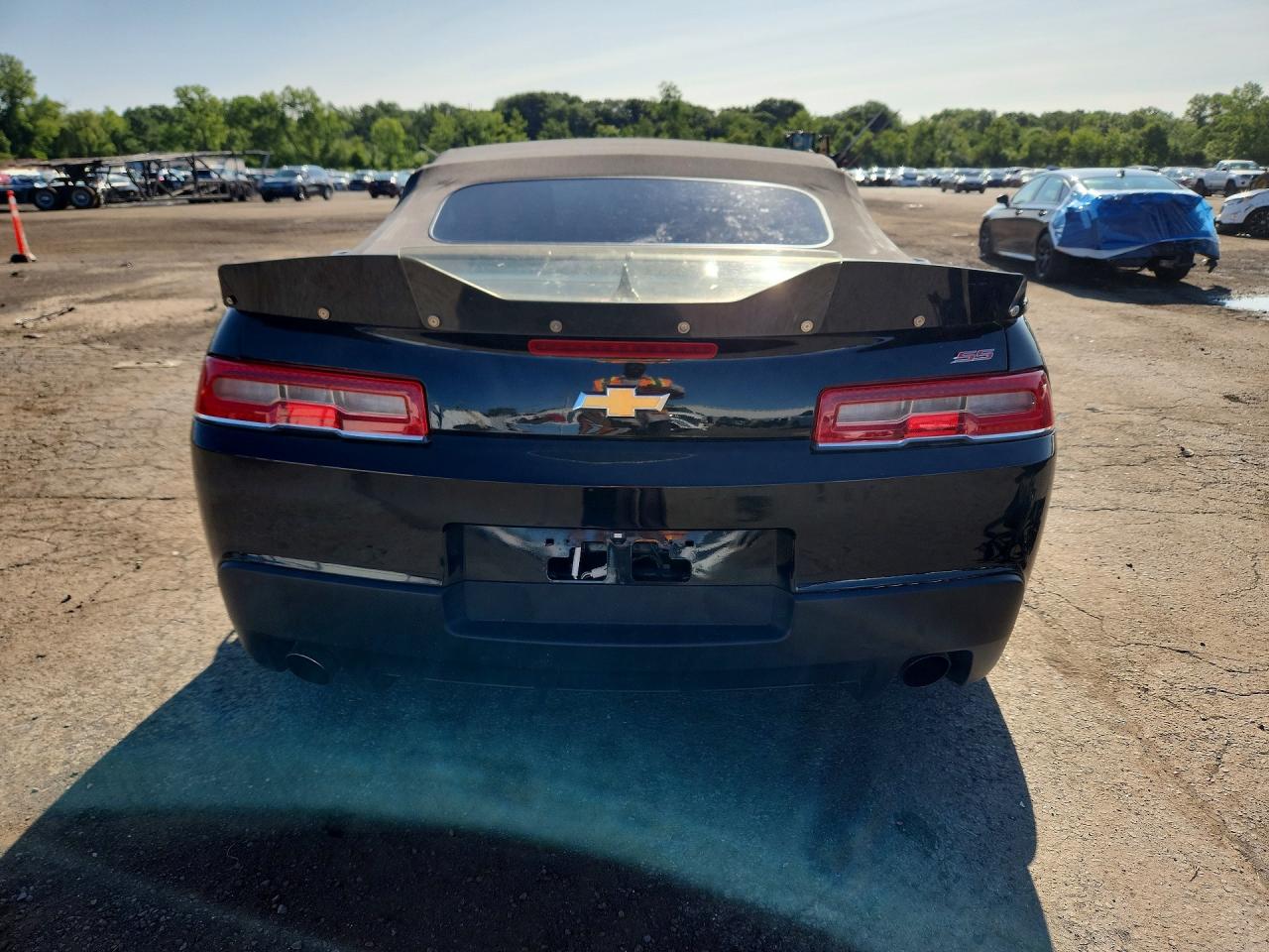 2015 Chevrolet Camaro 2ss Black vin: 2G1FK3DJXF9108853