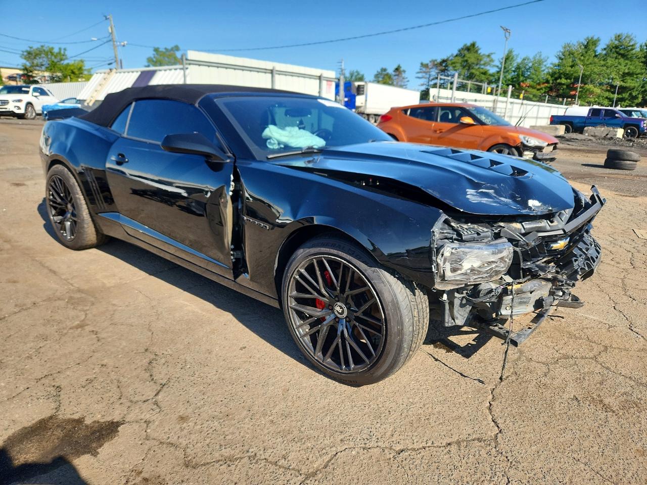 2015 Chevrolet Camaro 2ss Black vin: 2G1FK3DJXF9108853