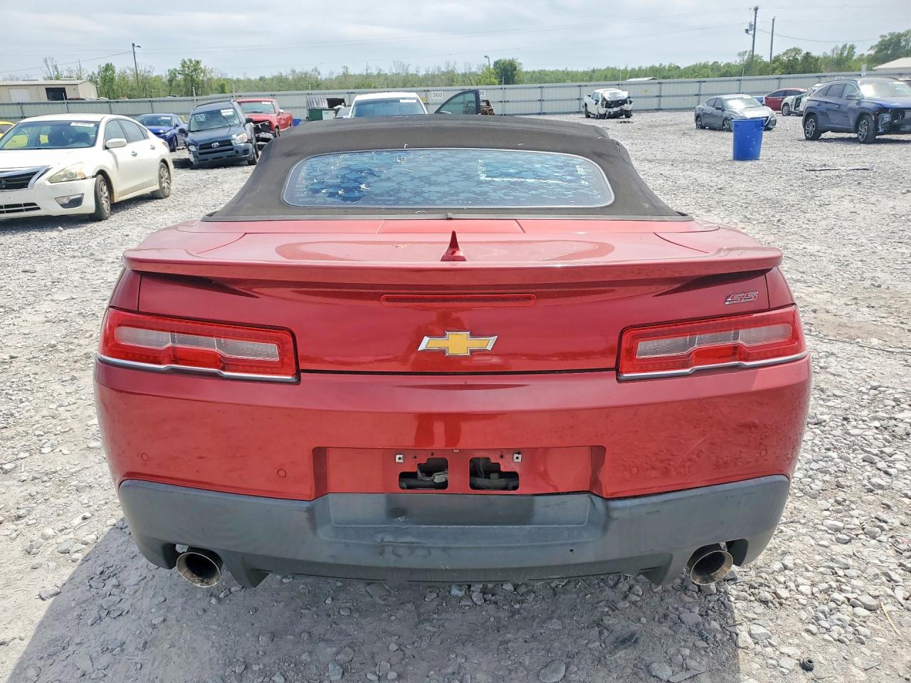2015 Chevrolet Camaro 2ss Burgundy vin: 2G1FK3DJXF9213781