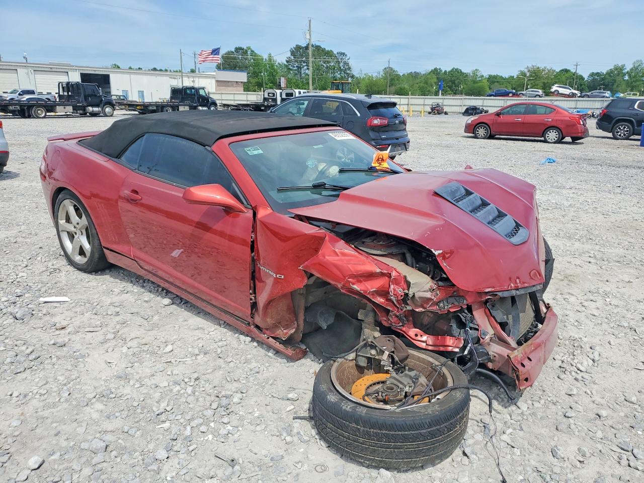 2015 Chevrolet Camaro 2ss Burgundy vin: 2G1FK3DJXF9213781