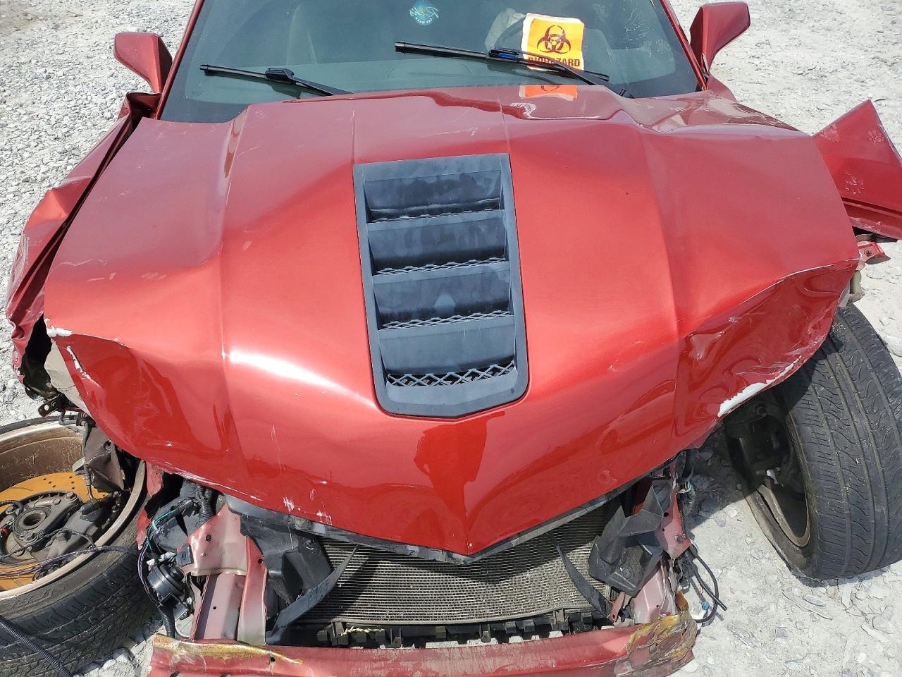 2015 Chevrolet Camaro 2ss Burgundy vin: 2G1FK3DJXF9213781