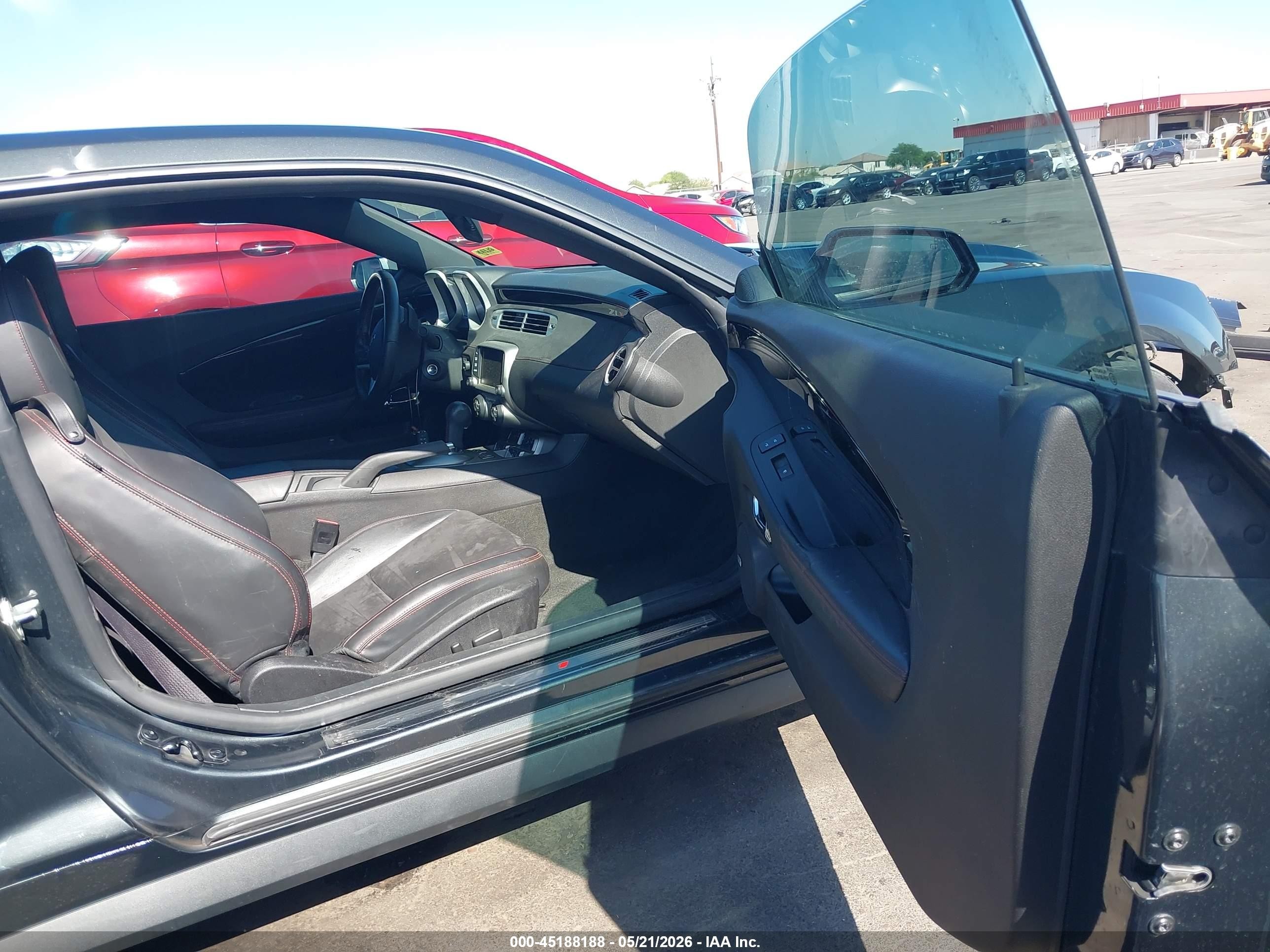 2015 Chevrolet Camaro Zl1 Серый vin: 2G1FM1EP2F9800011