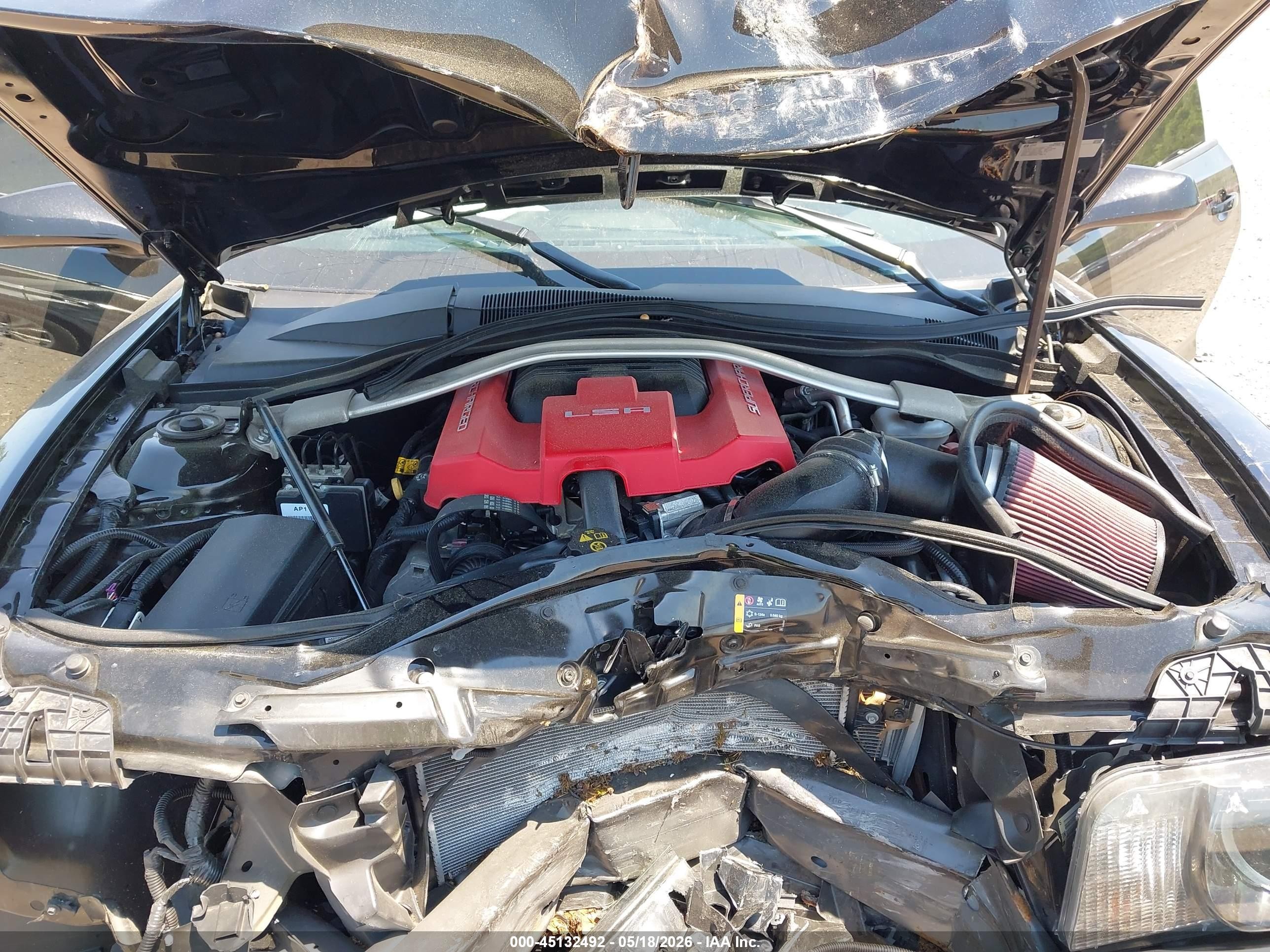 2015 Chevrolet Camaro Zl1 Black vin: 2G1FM3DP3F9801231