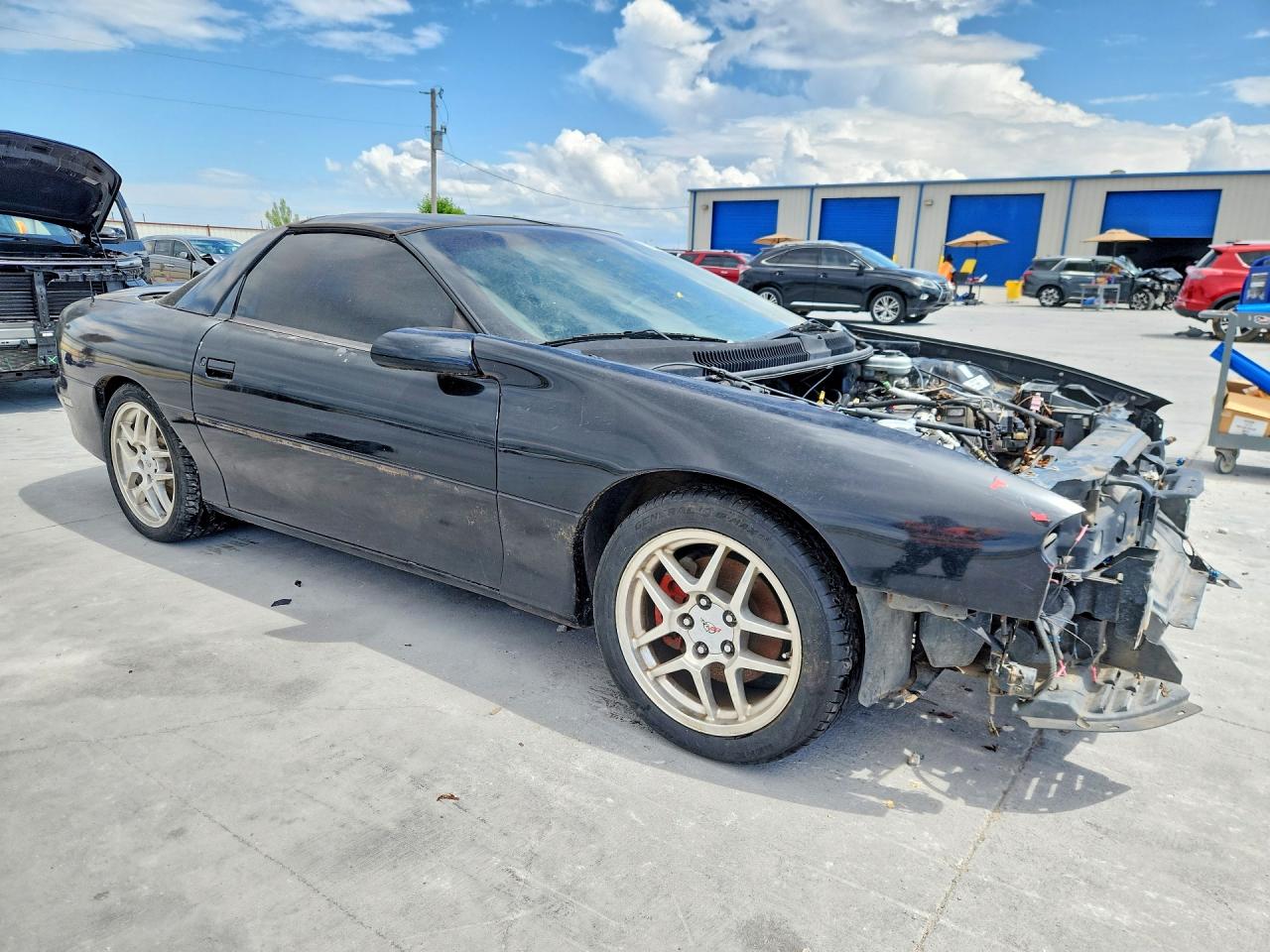 2001 Chevrolet Camaro Z28 Black vin: 2G1FP22G112101049