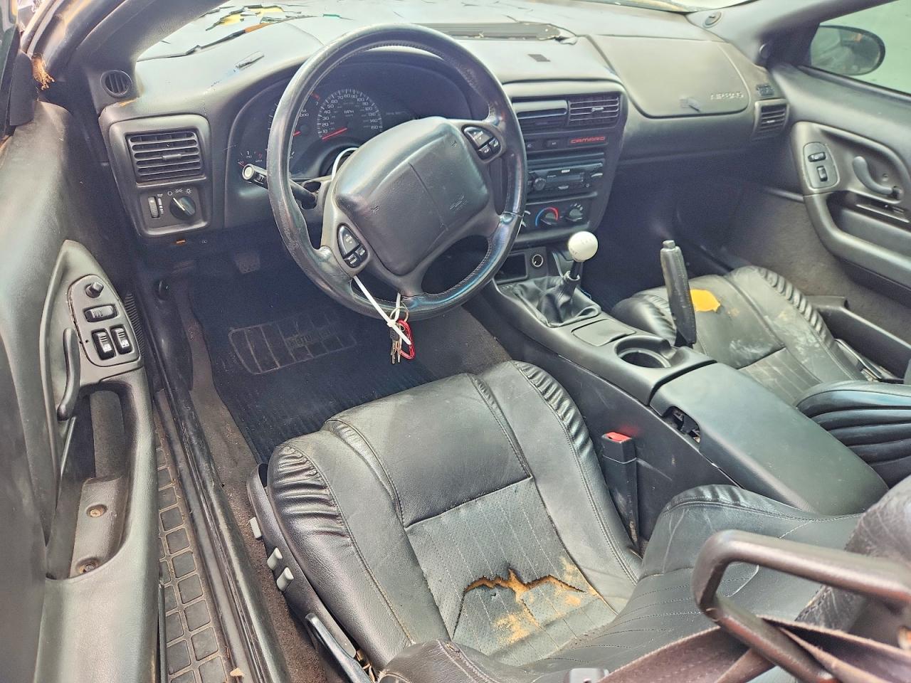 2001 Chevrolet Camaro Z28 Black vin: 2G1FP22G112101049