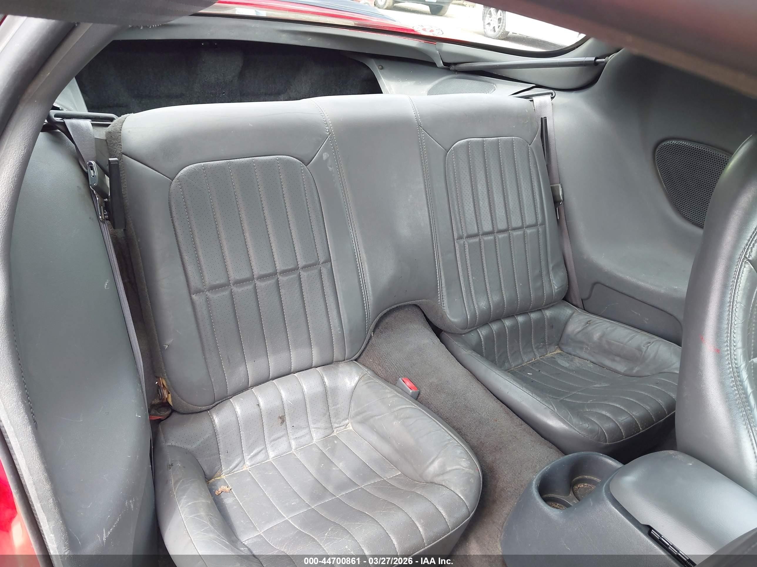 1998 Chevrolet Camaro Z28 Red vin: 2G1FP22G1W2153482