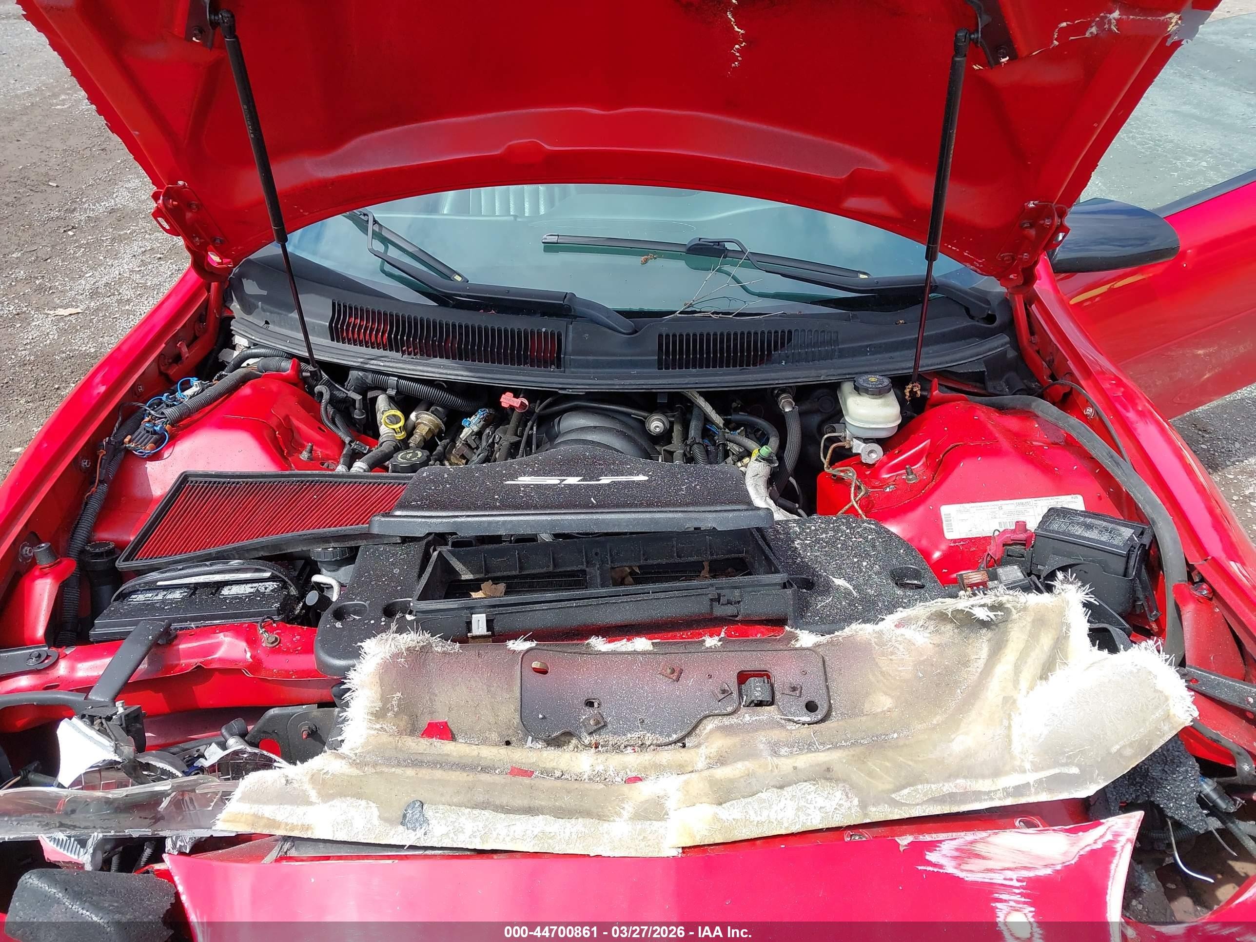 1998 Chevrolet Camaro Z28 Red vin: 2G1FP22G1W2153482