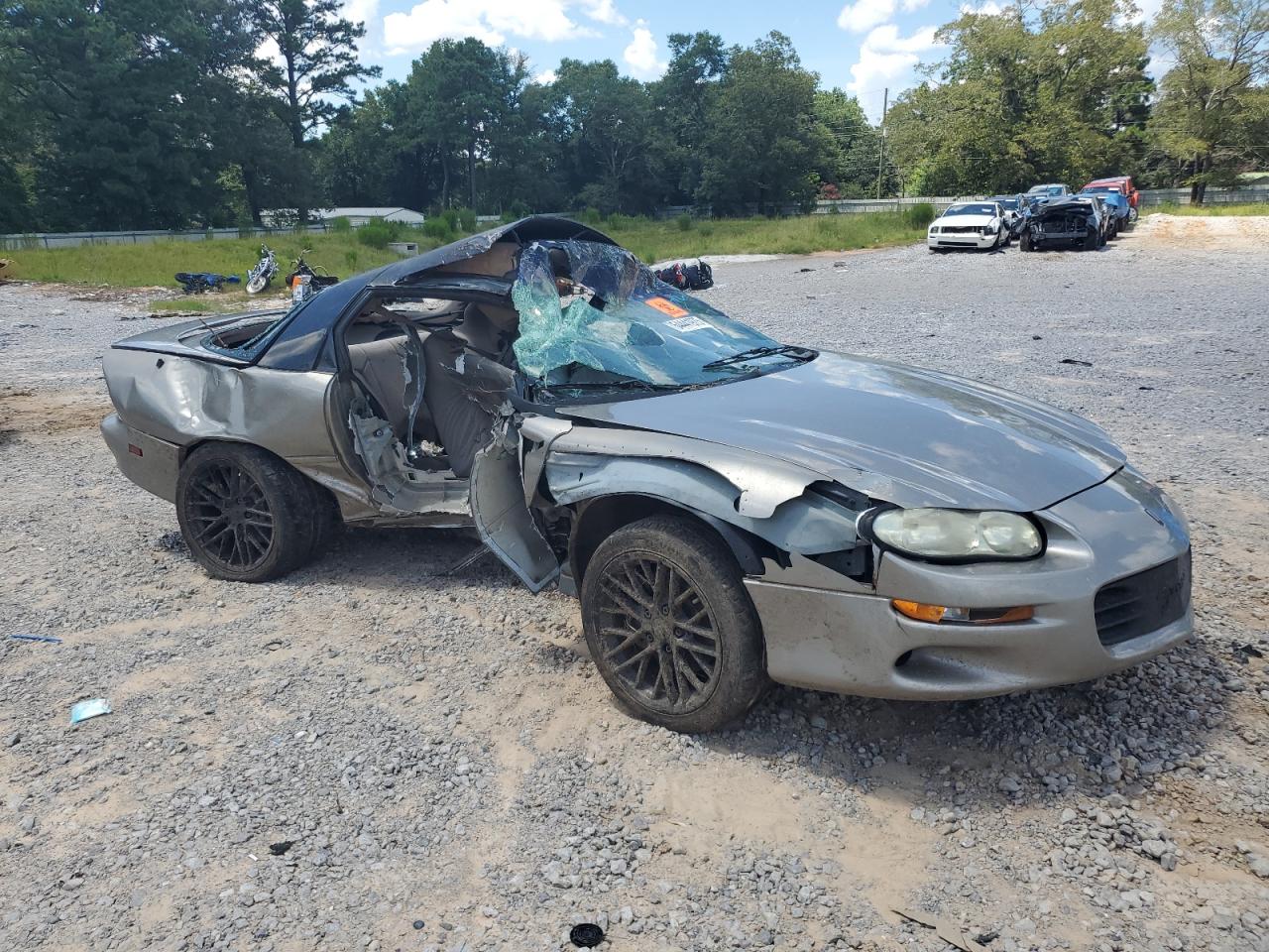 1999 Chevrolet Camaro Z28 Silver vin: 2G1FP22G1X2128387