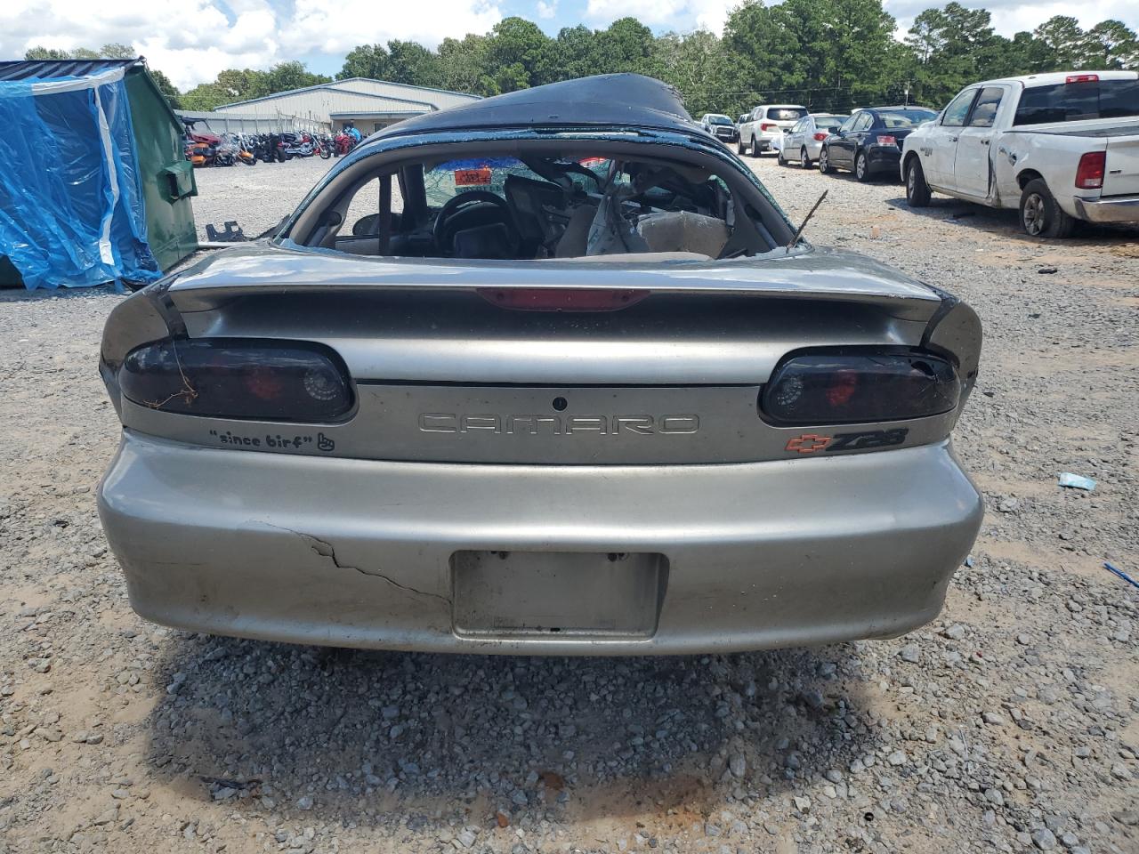 1999 Chevrolet Camaro Z28 Silver vin: 2G1FP22G1X2128387