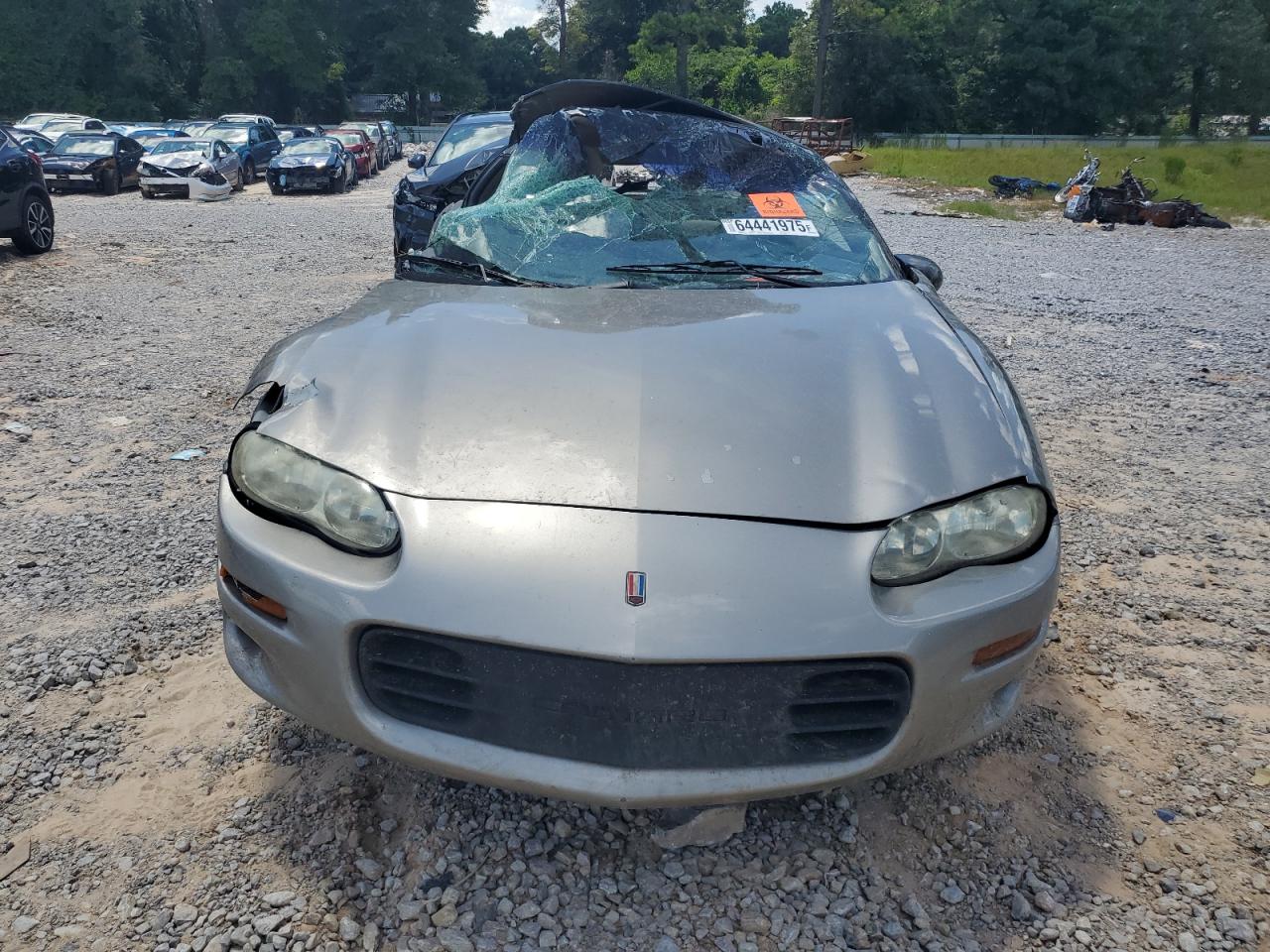 1999 Chevrolet Camaro Z28 Silver vin: 2G1FP22G1X2128387