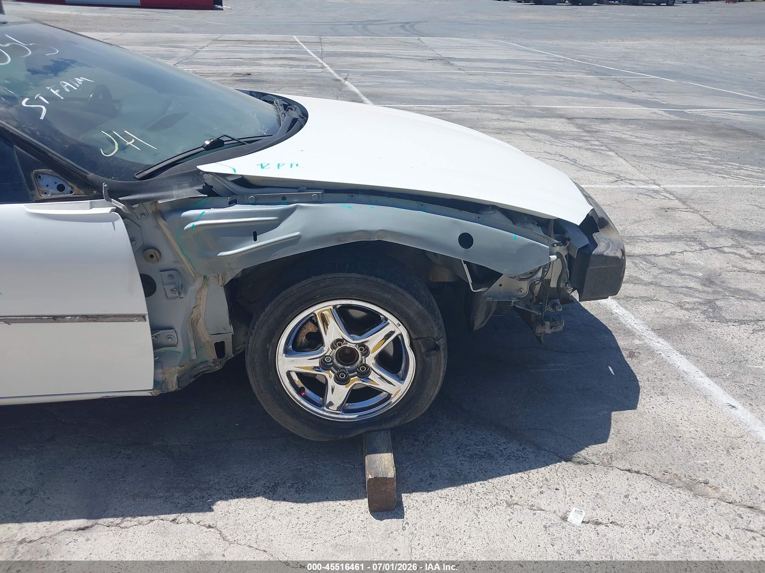 1999 Chevrolet Camaro Z28 White vin: 2G1FP22G1X2141771