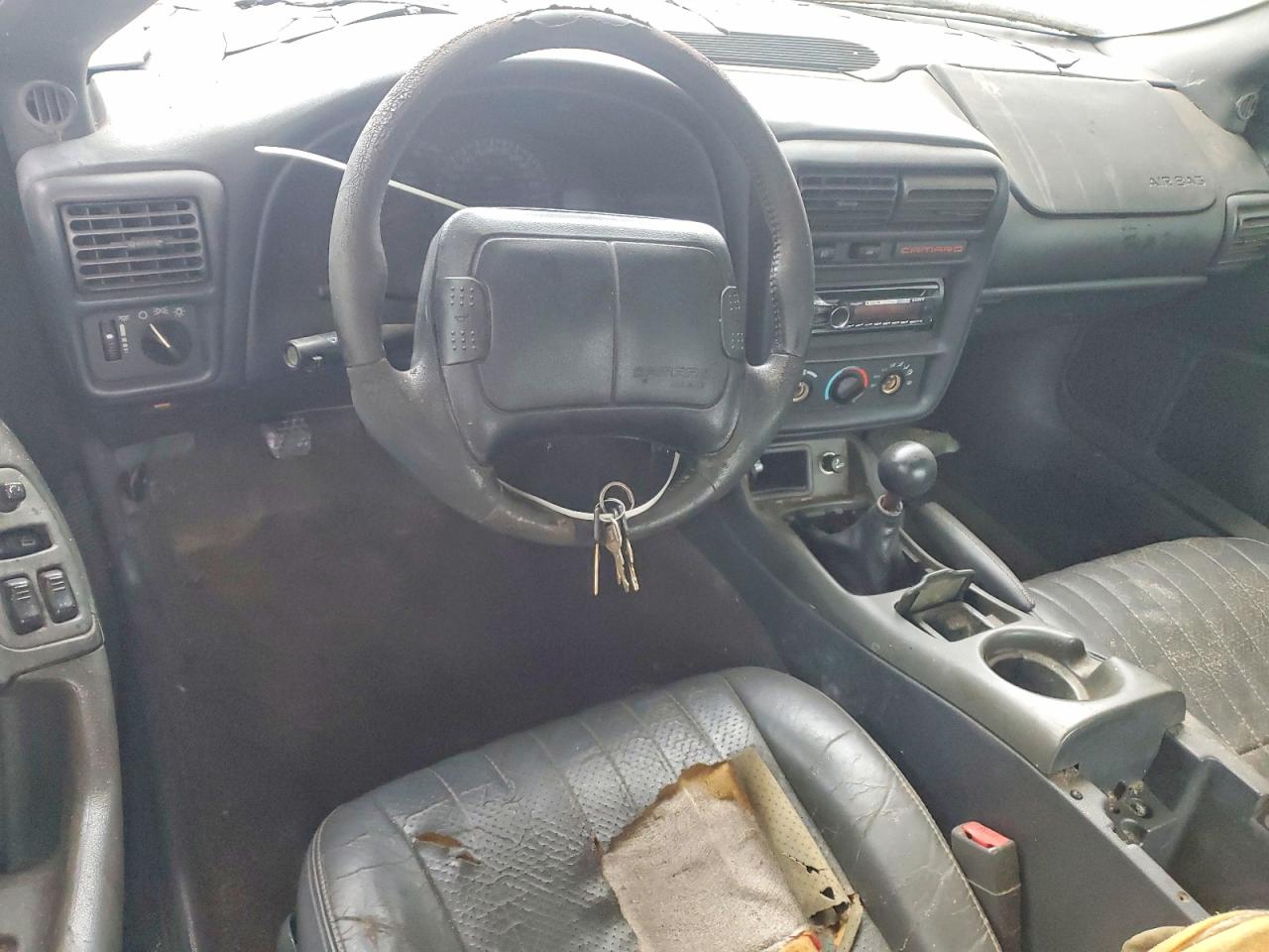 1998 Chevrolet Camaro Z28 Gray vin: 2G1FP22G2W2133306