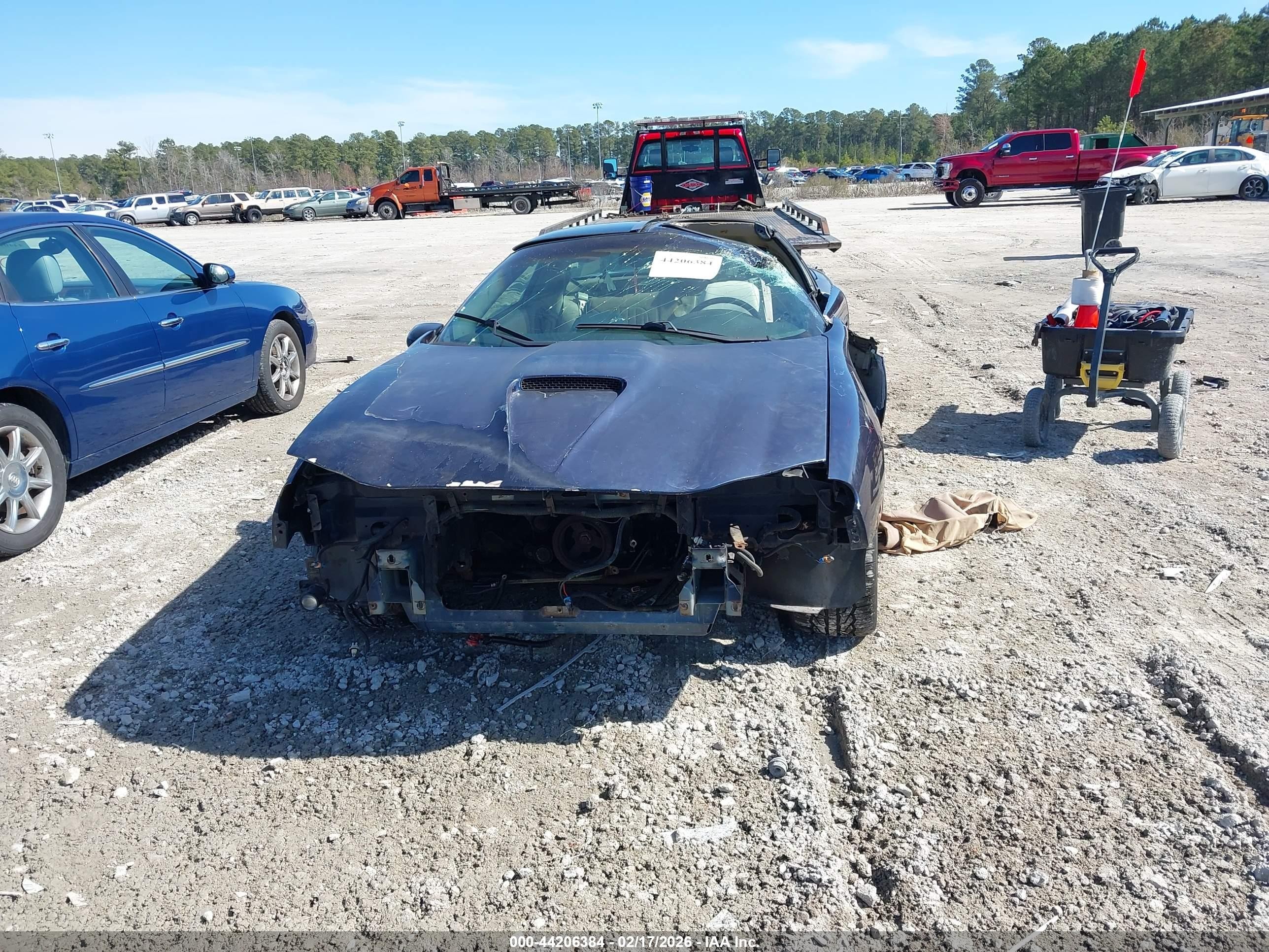 1998 Chevrolet Camaro Z28 Blue vin: 2G1FP22G2W2133984