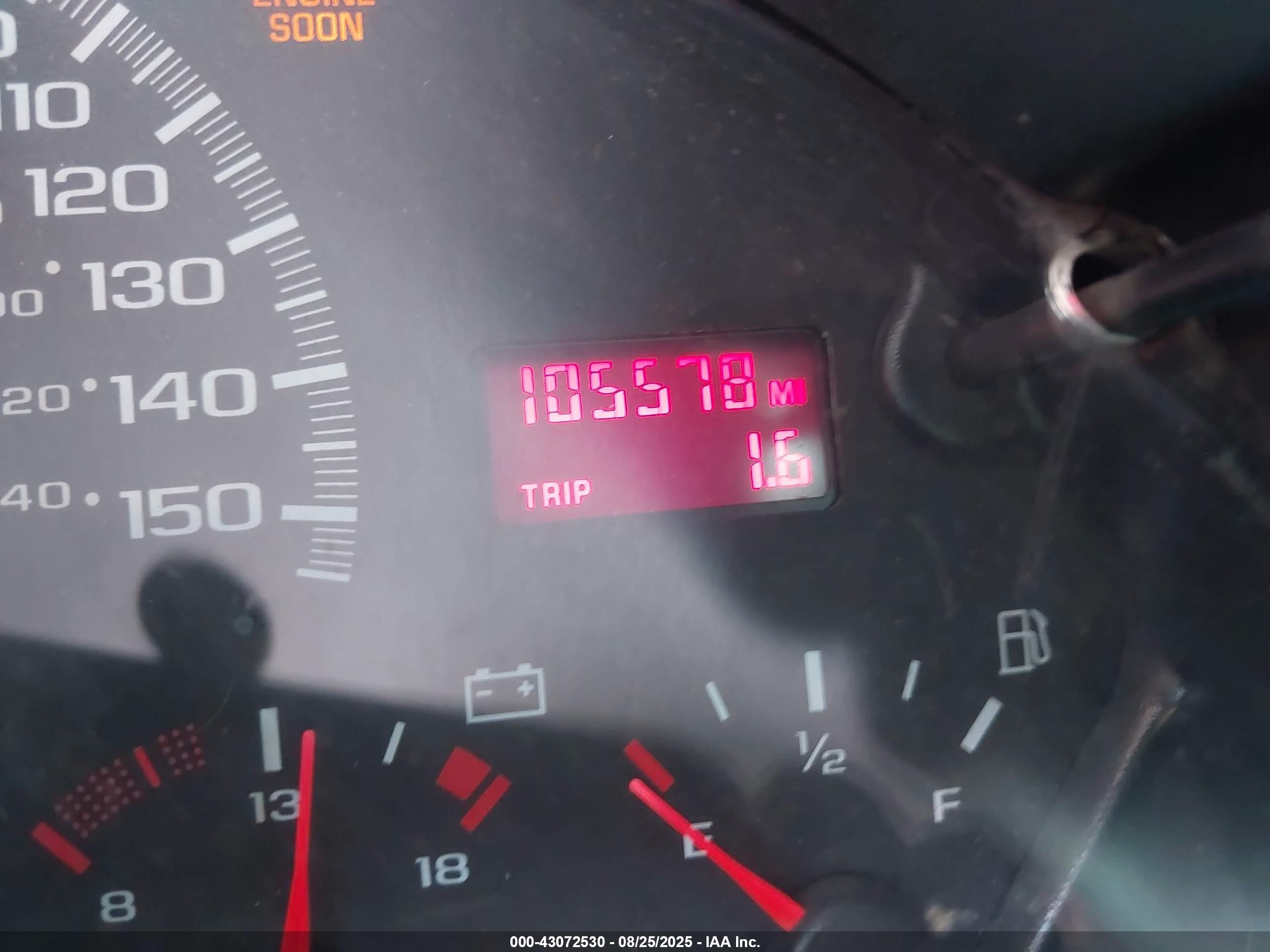 1998 Chevrolet Camaro Z28 Red vin: 2G1FP22G2W2153667