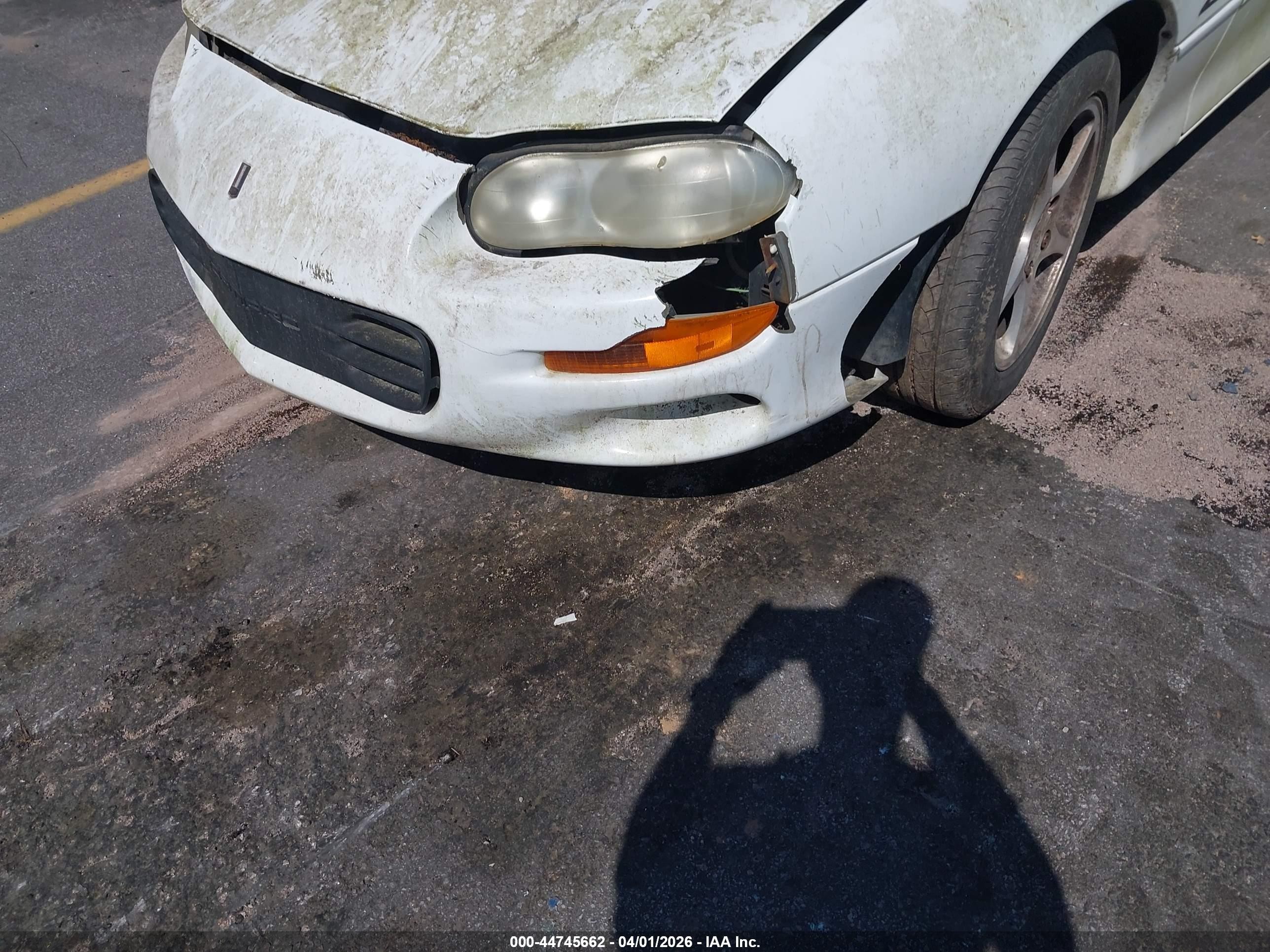1999 Chevrolet Camaro Z28 White vin: 2G1FP22G2X2130326