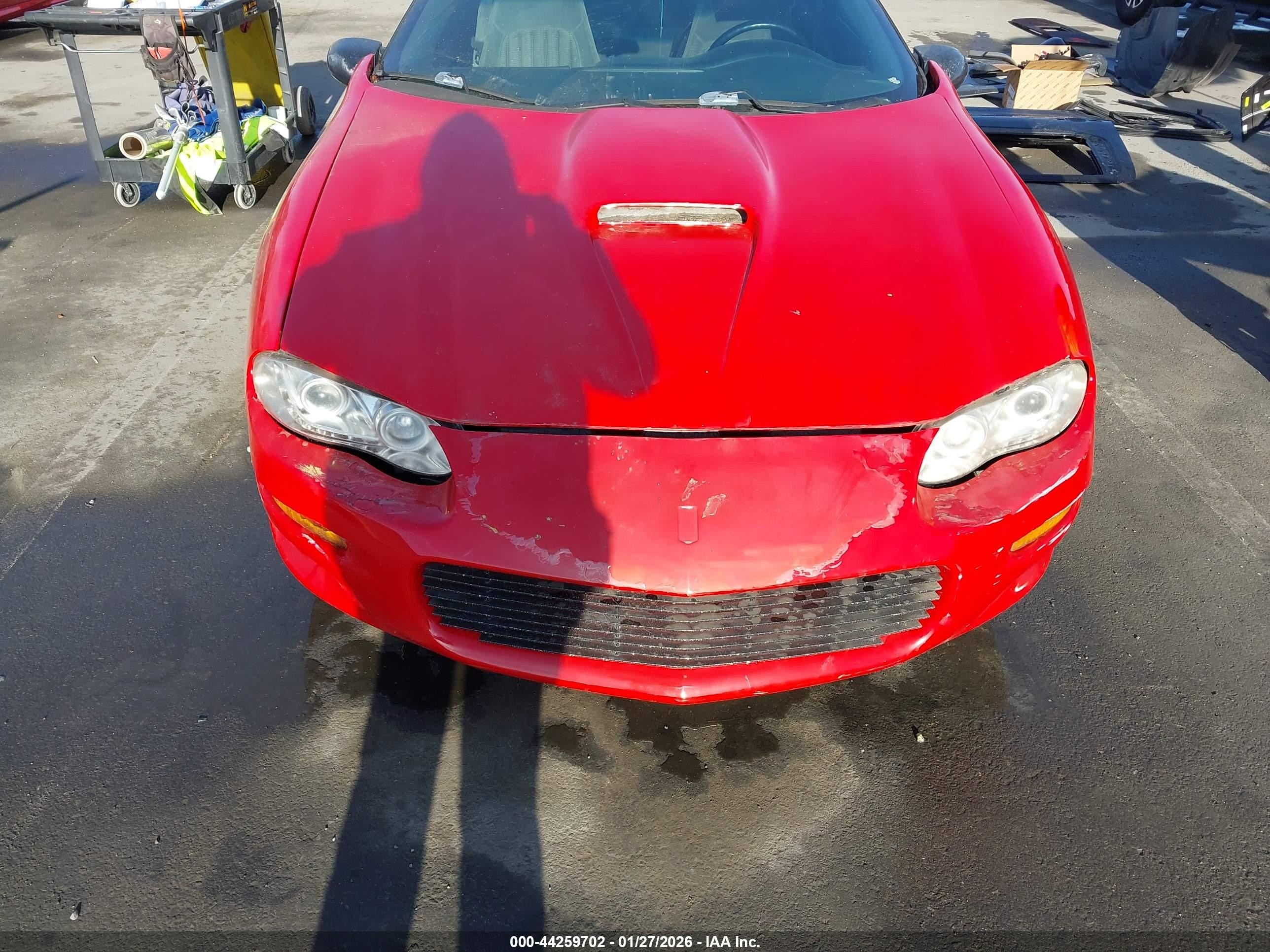 1999 Chevrolet Camaro Z28 Red vin: 2G1FP22G2X2141536