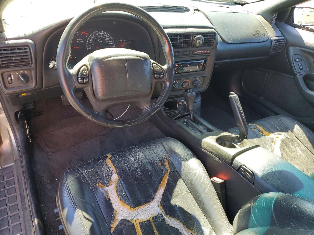 2001 Chevrolet Camaro Z28 Beige vin: 2G1FP22G312102252