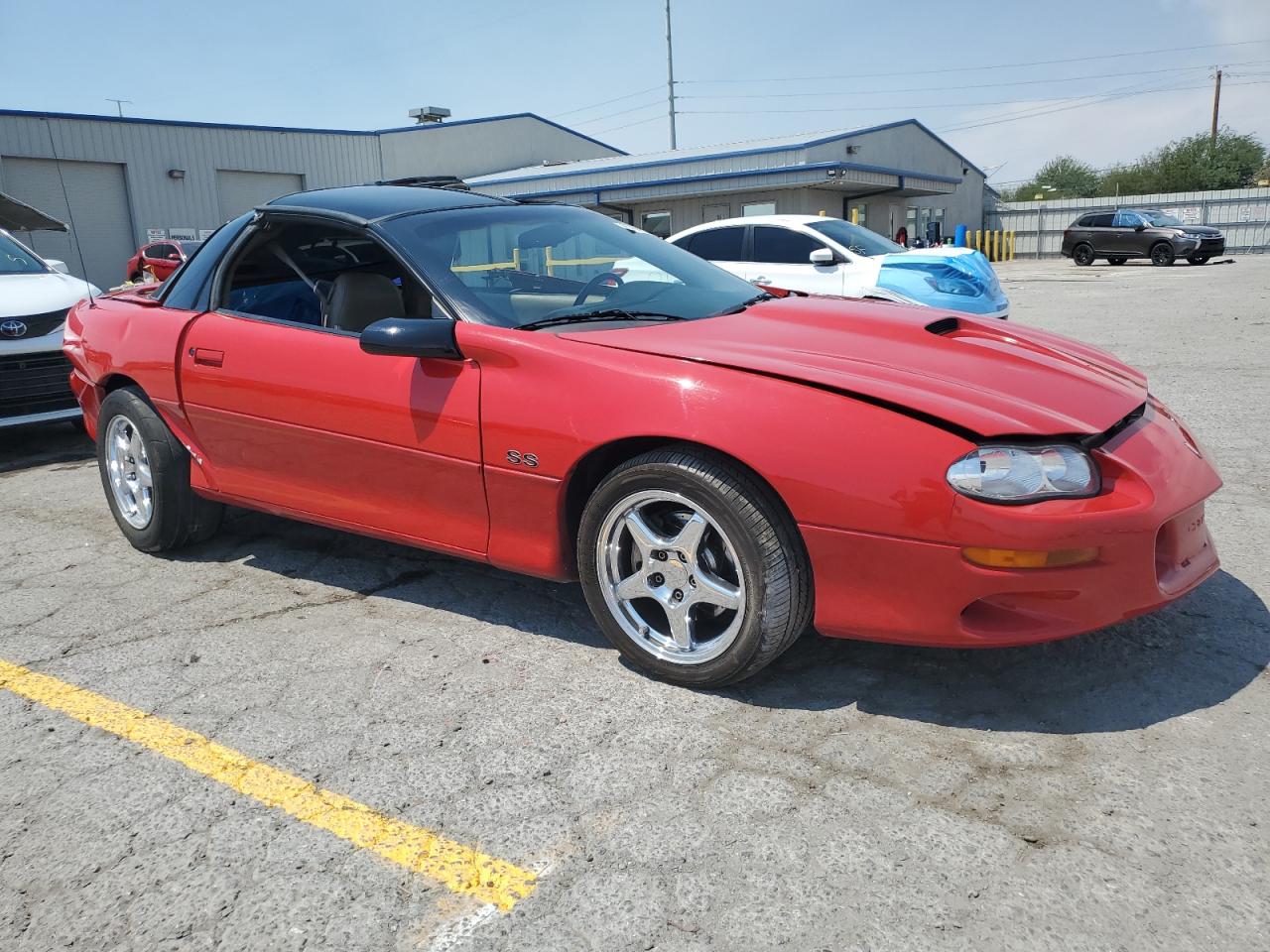 1999 Chevrolet Camaro Z28 Red vin: 2G1FP22G3X2130979