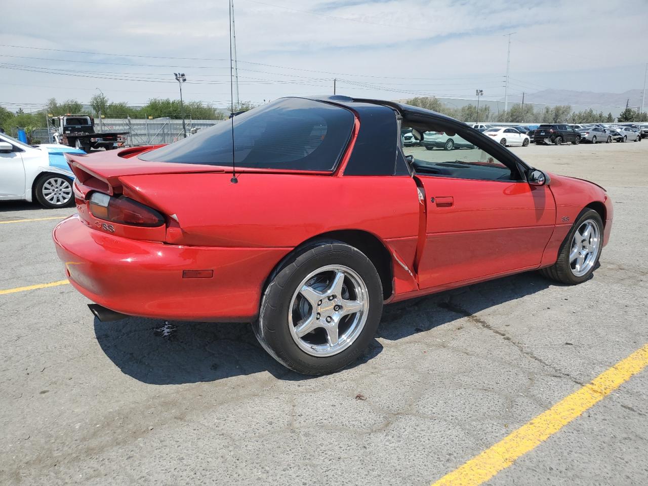 1999 Chevrolet Camaro Z28 Red vin: 2G1FP22G3X2130979