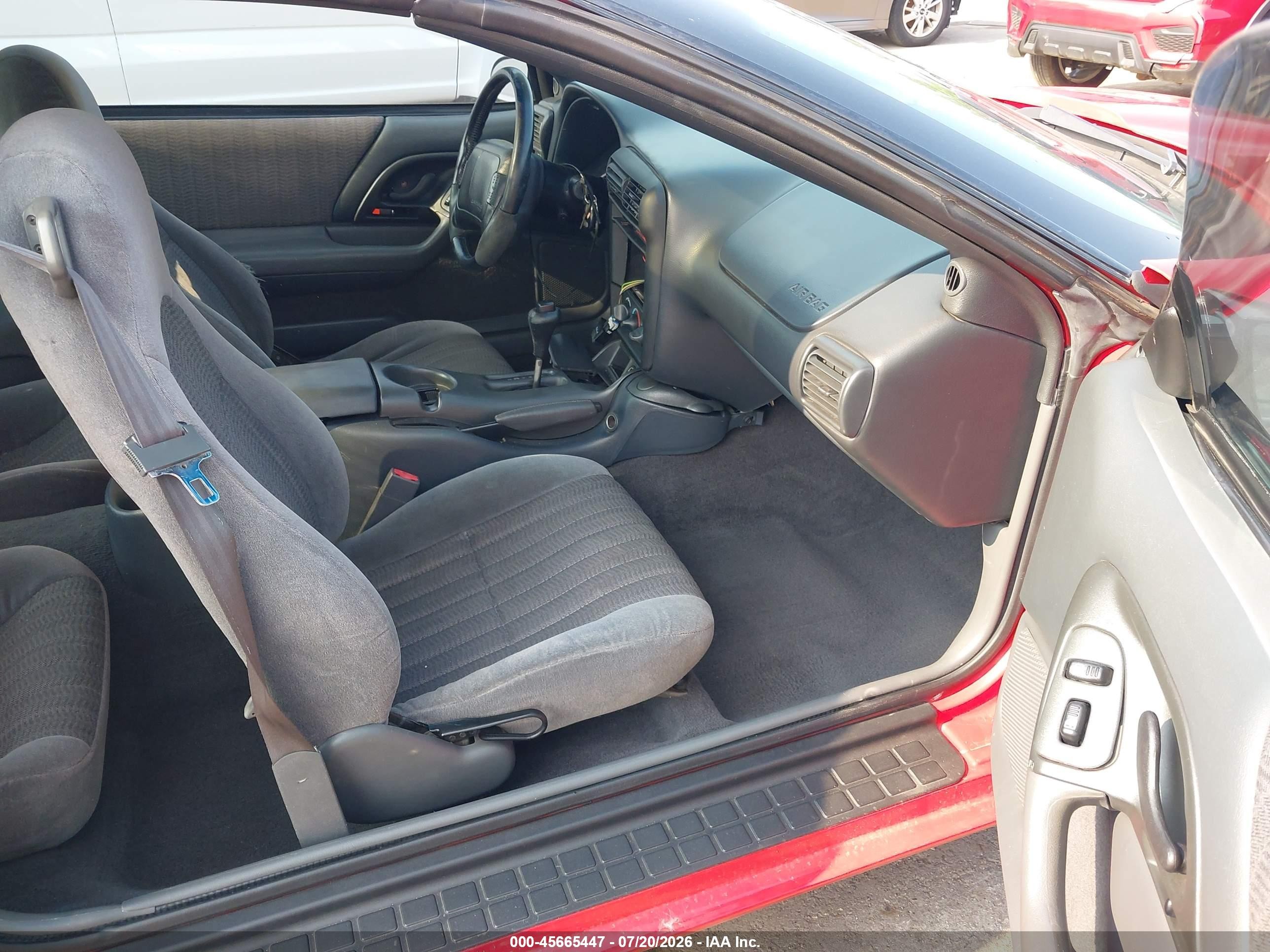 1999 Chevrolet Camaro Z28 Красный vin: 2G1FP22G3X2139469