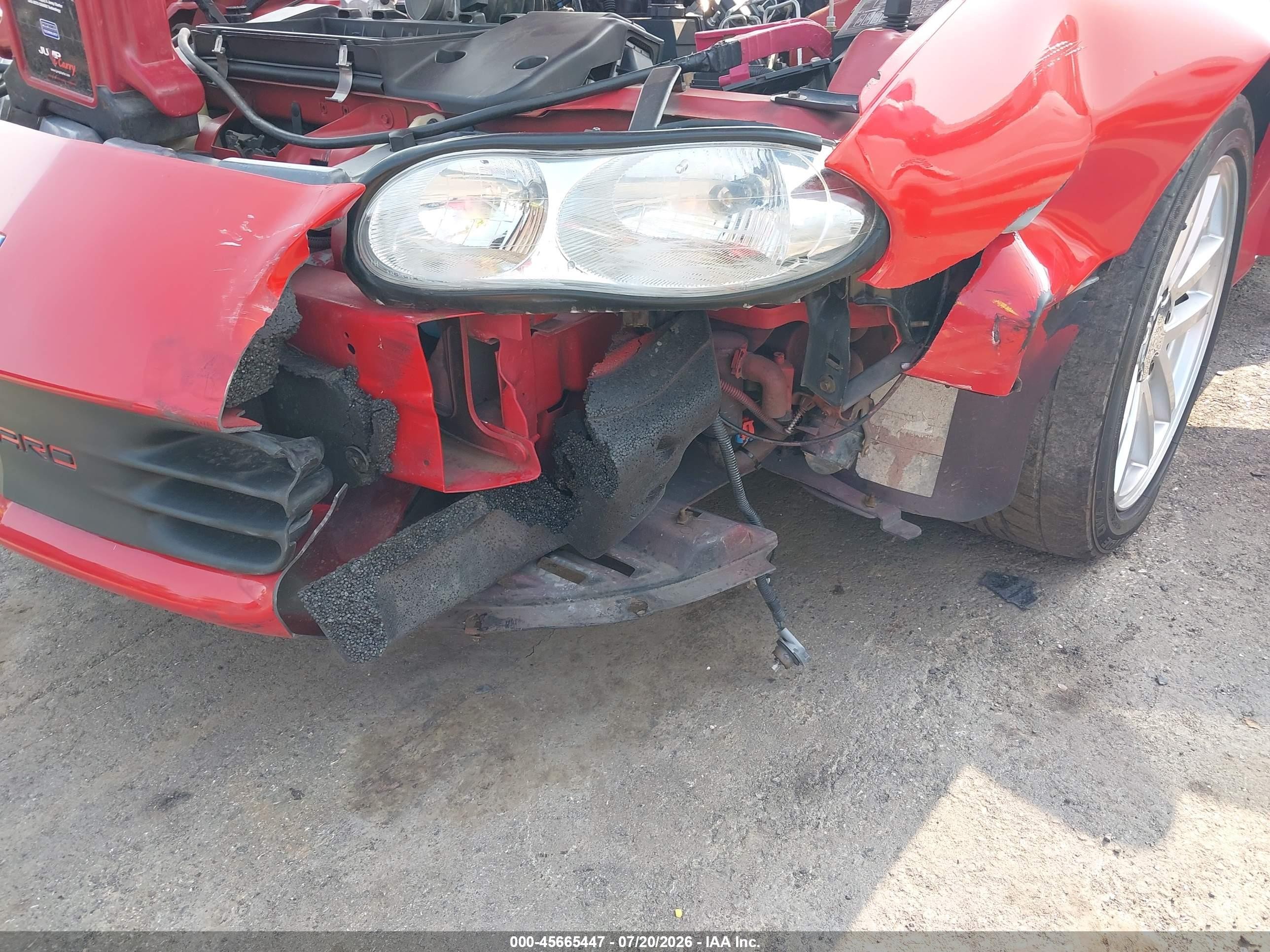 1999 Chevrolet Camaro Z28 Красный vin: 2G1FP22G3X2139469