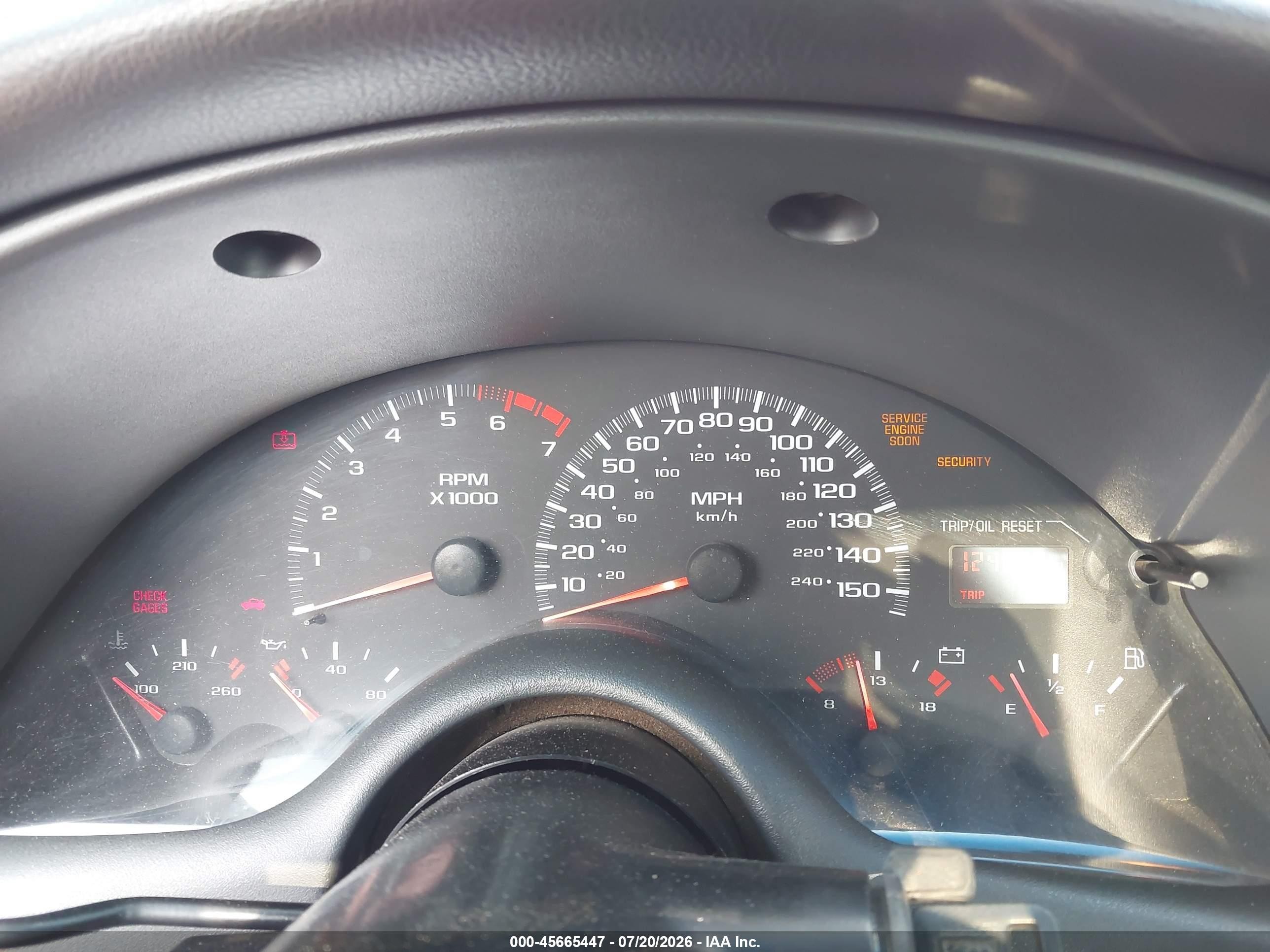 1999 Chevrolet Camaro Z28 Красный vin: 2G1FP22G3X2139469