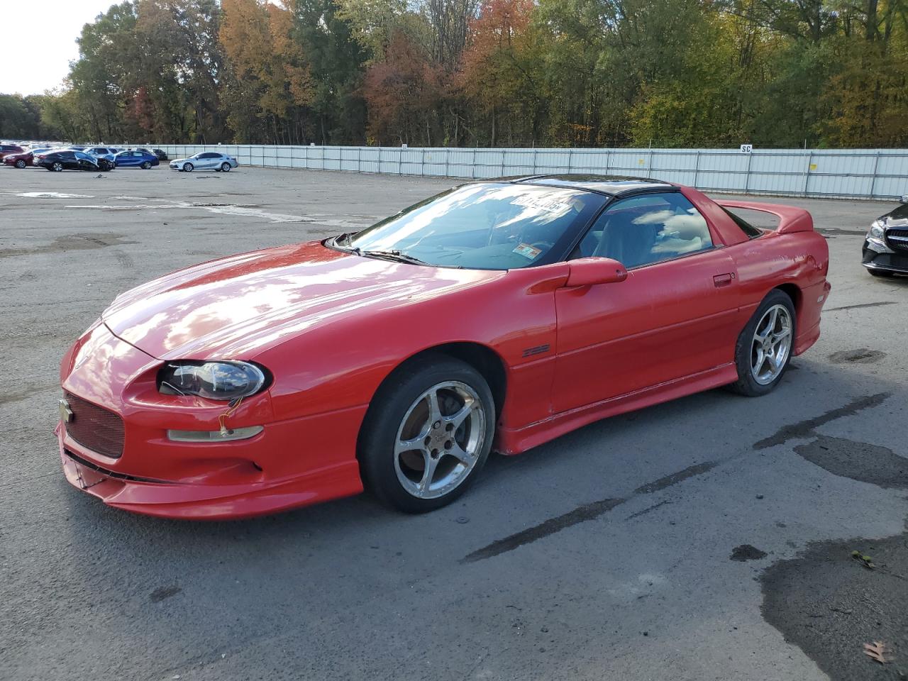 1998 Chevrolet Camaro Z28 Red vin: 2G1FP22G4W2130570