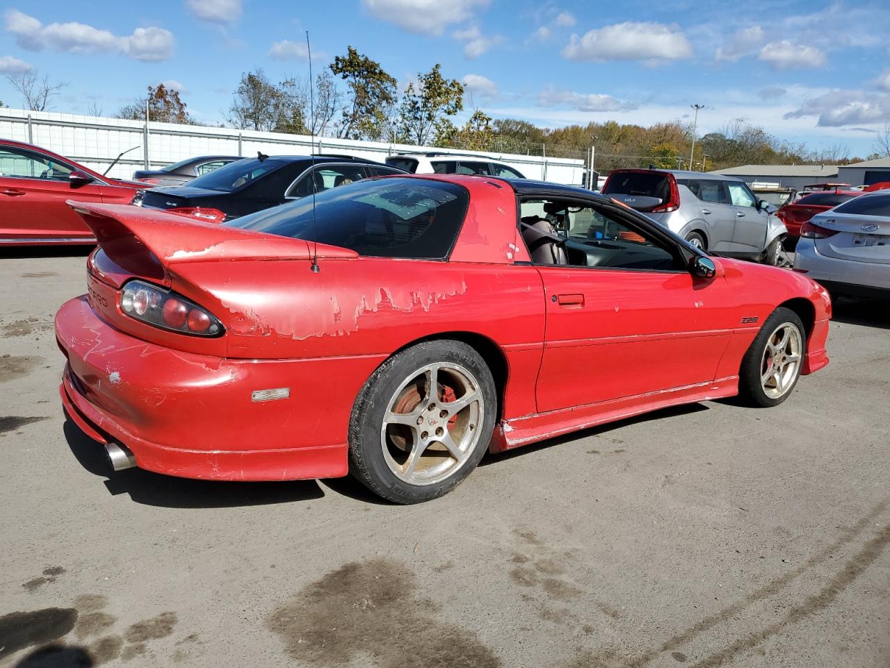 1998 Chevrolet Camaro Z28 Red vin: 2G1FP22G4W2130570
