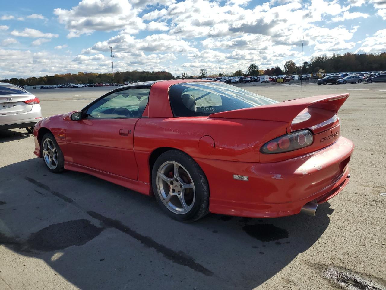 1998 Chevrolet Camaro Z28 Red vin: 2G1FP22G4W2130570