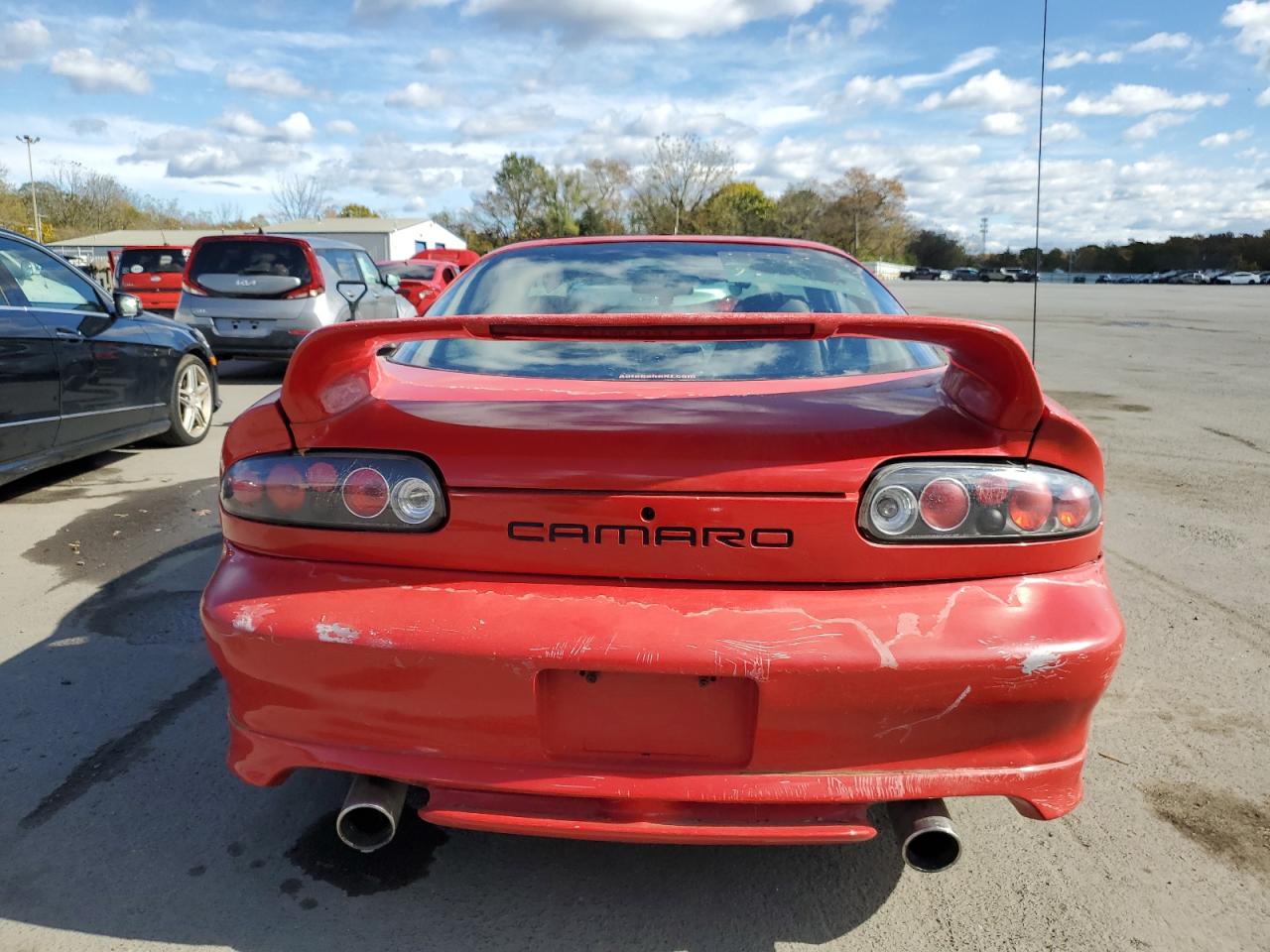 1998 Chevrolet Camaro Z28 Red vin: 2G1FP22G4W2130570