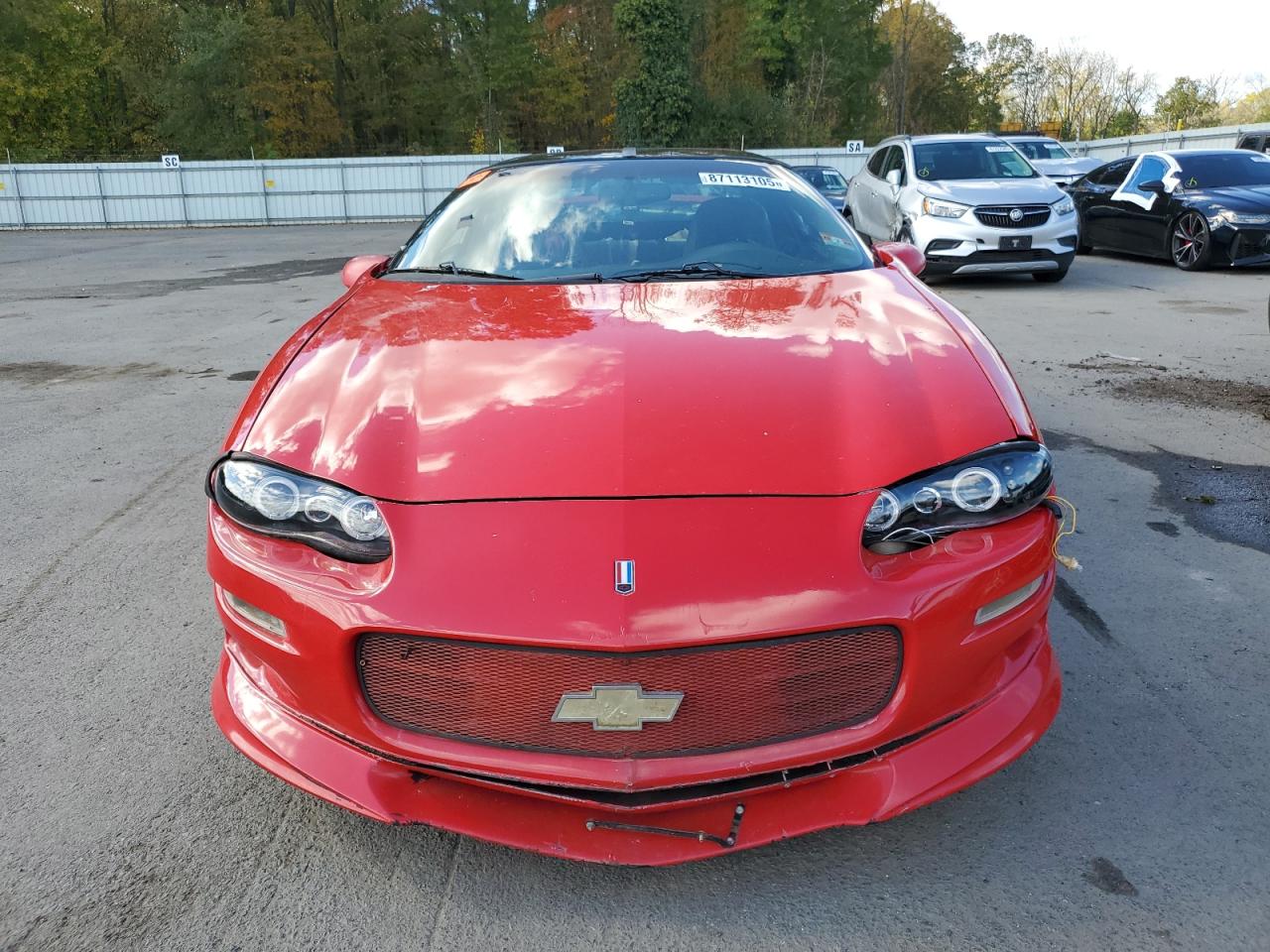 1998 Chevrolet Camaro Z28 Red vin: 2G1FP22G4W2130570