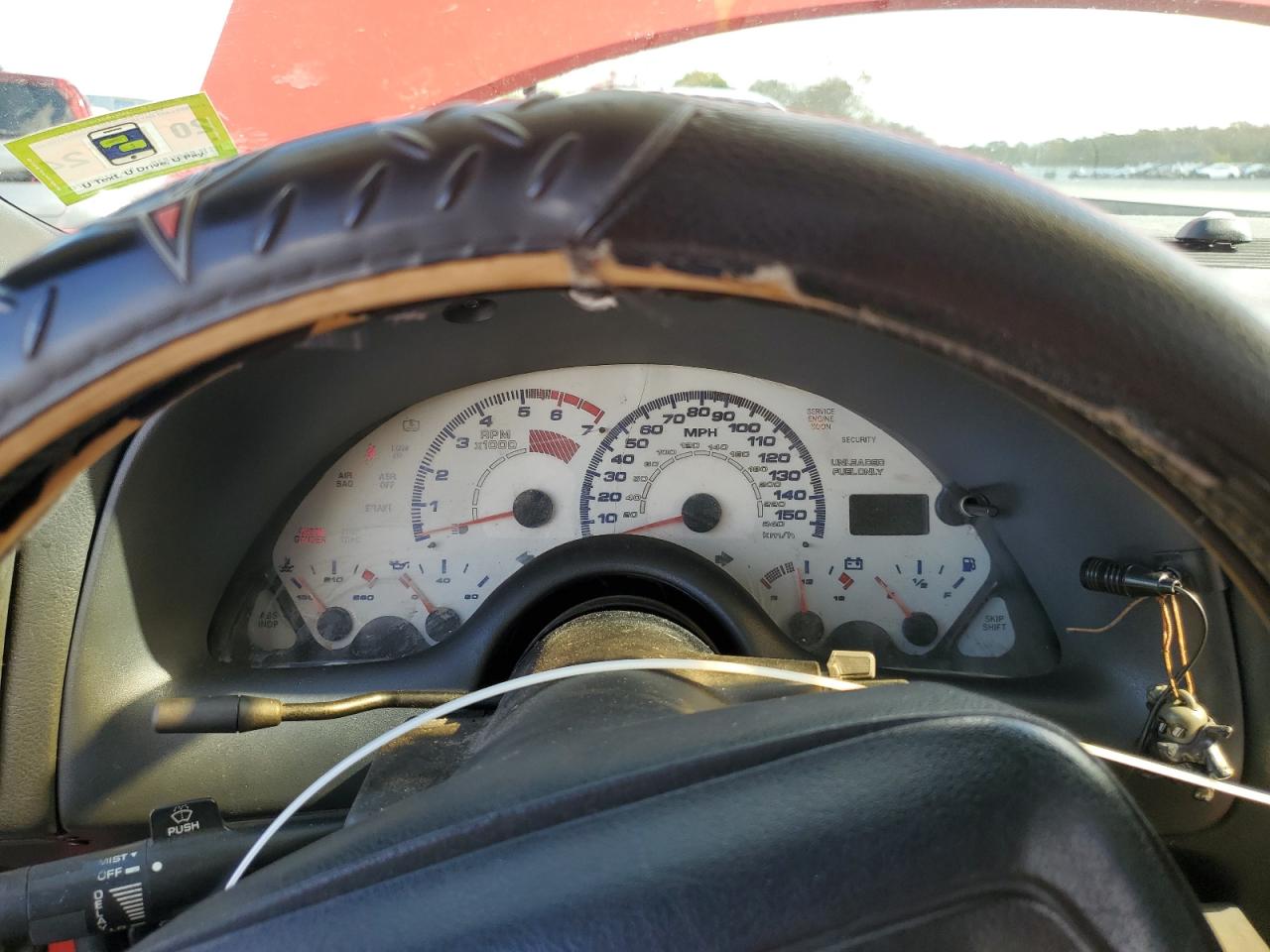 1998 Chevrolet Camaro Z28 Red vin: 2G1FP22G4W2130570